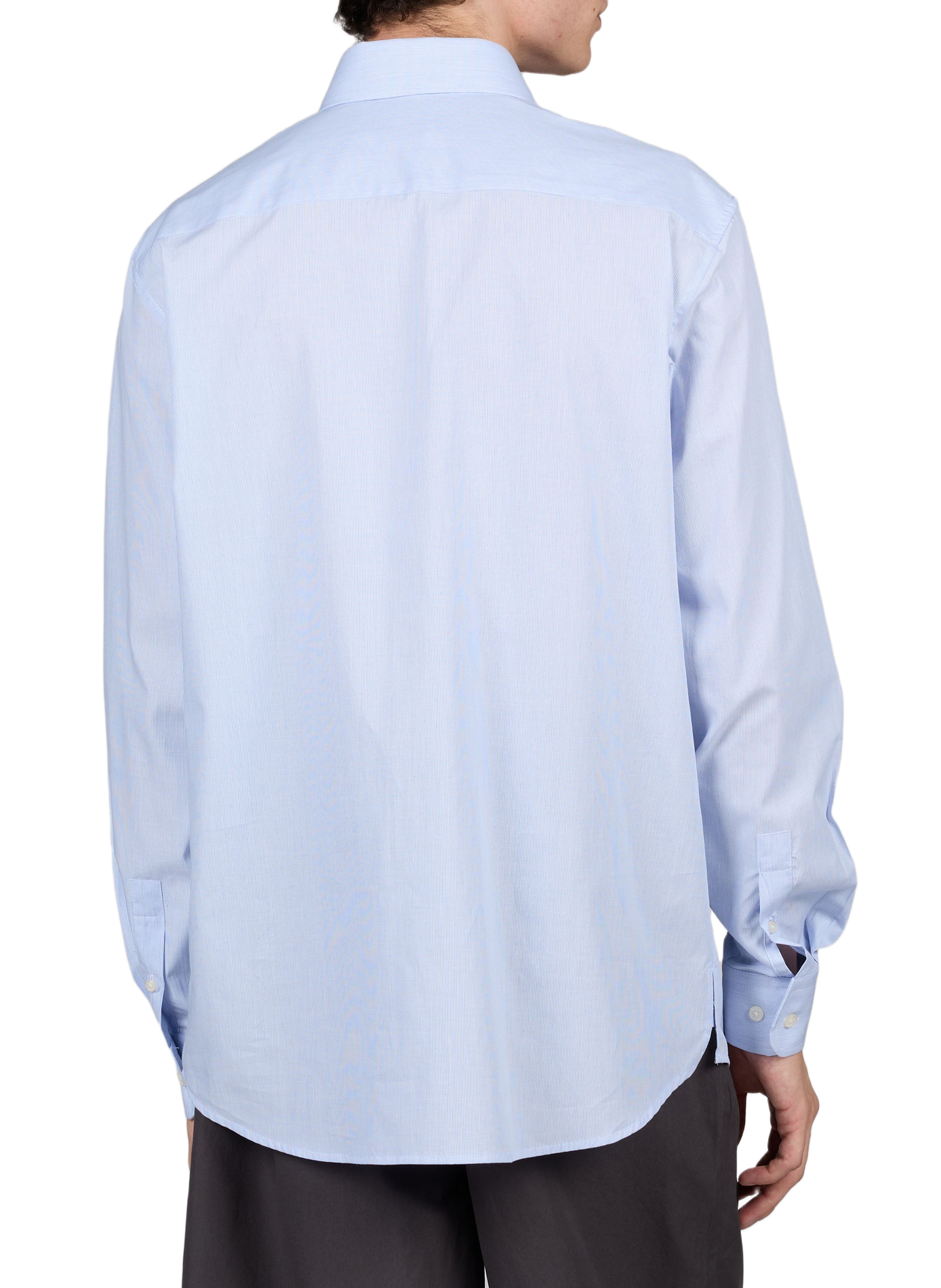 Chemise droite rayée Lota en coton AU PRINTEMPS PARIS Bleu