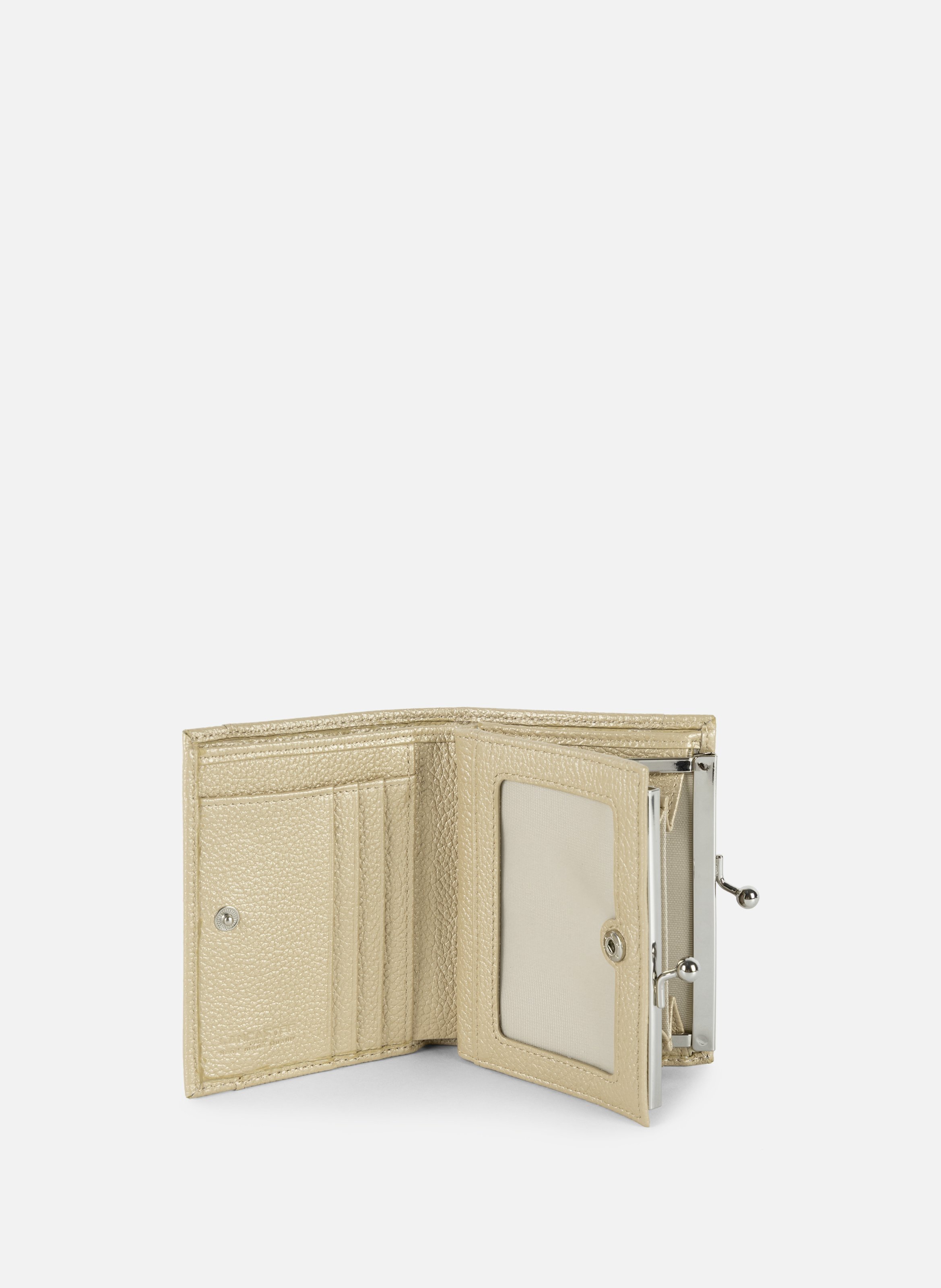 Porte-monnaie - foulonné pm | Doré LANCASTER Femme