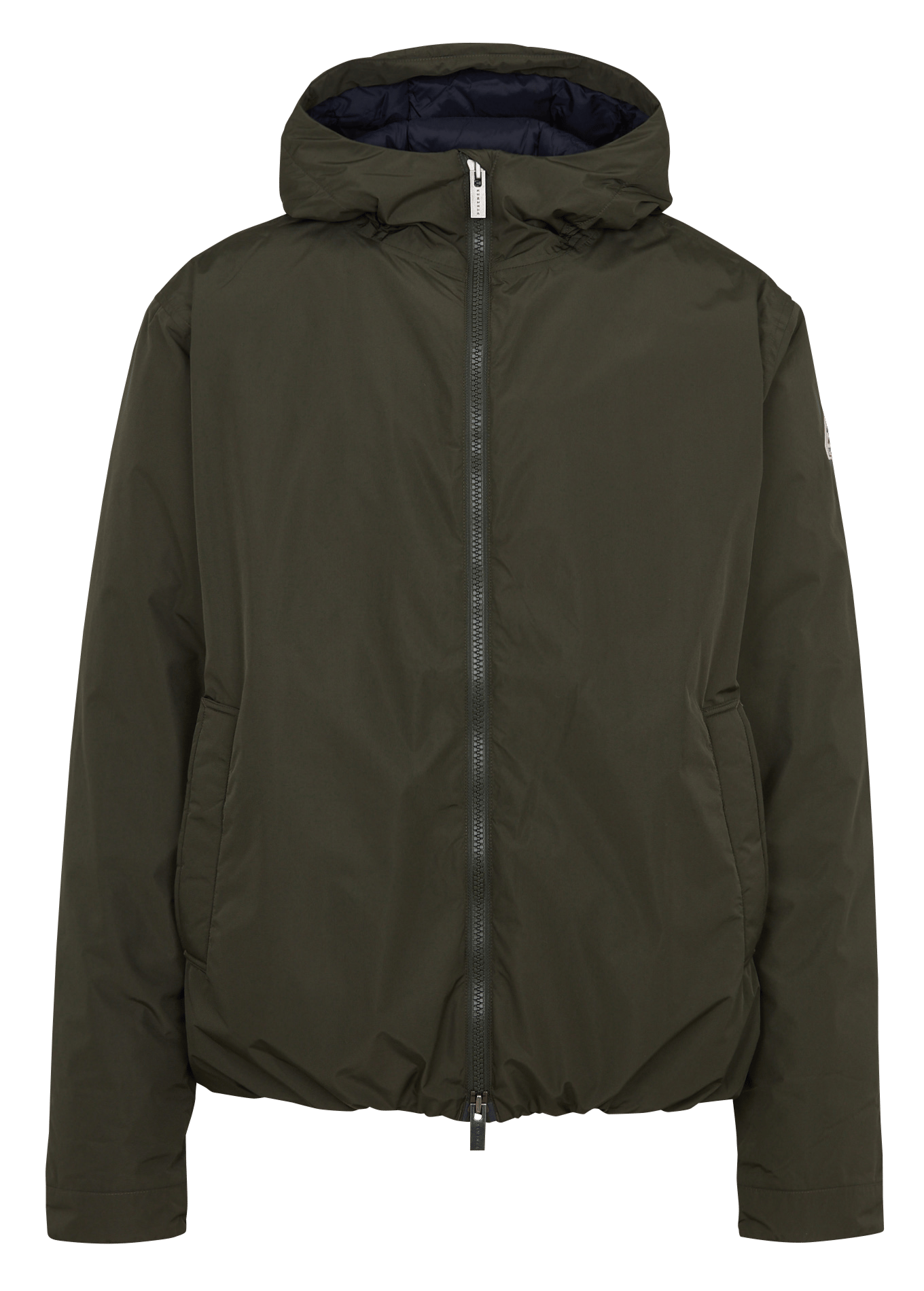 Oversized gewatteerde jas met capuchon Puigmal PYRENEX Kaki