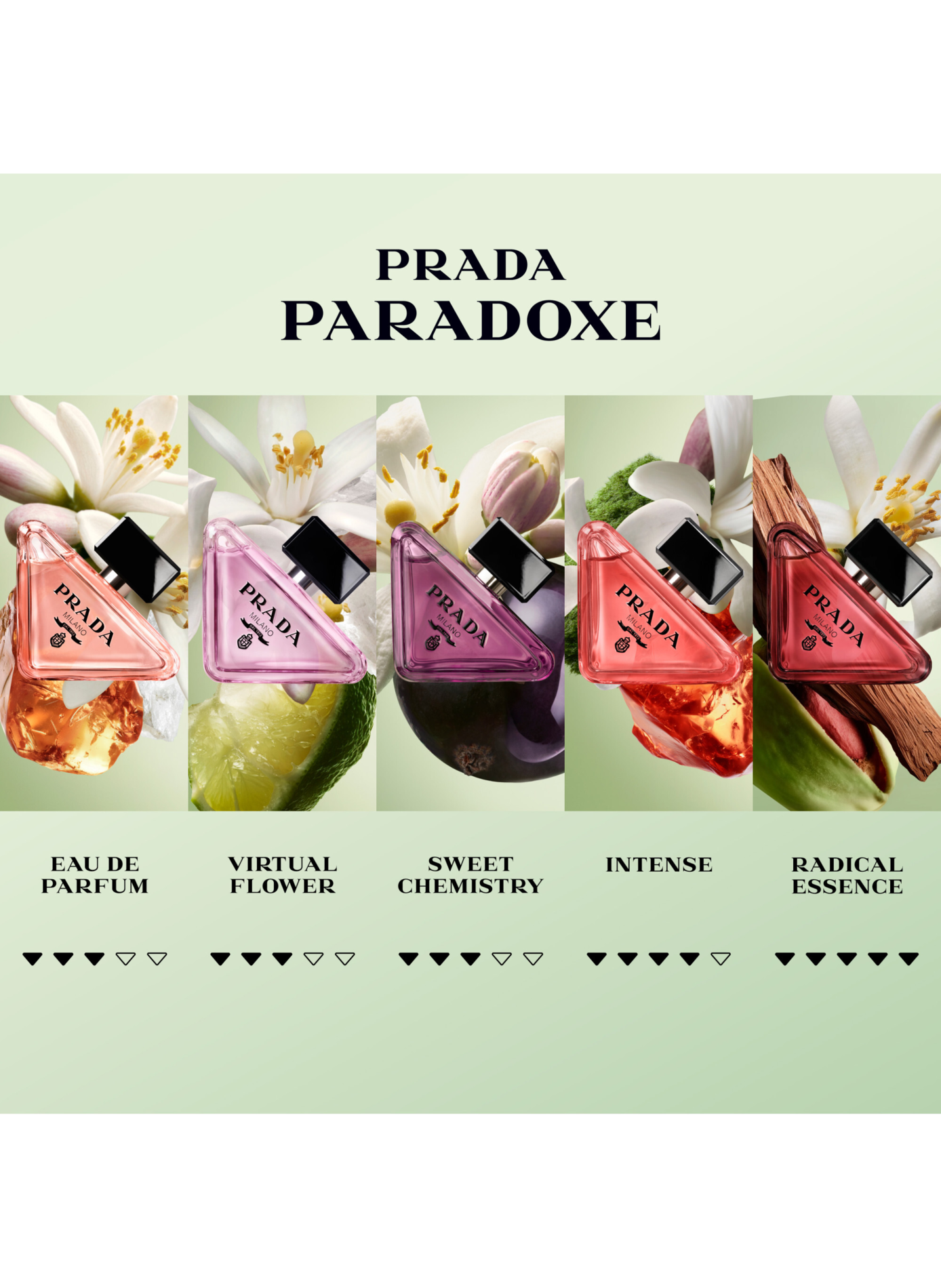 Paradox - Navulling - Bloemig Amberachtig Houtachtig Eau de Parfum voor dames PRADA No color