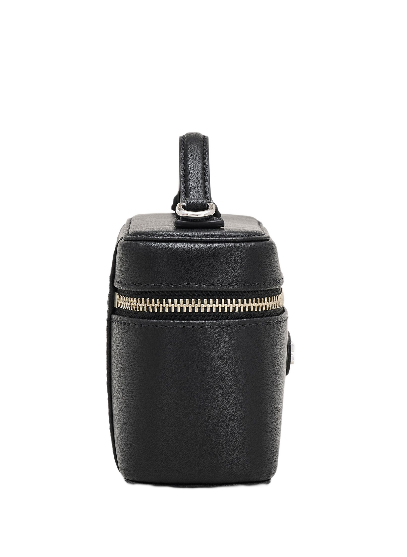 Die The Vanity Lederhandtasche MARC JACOBS Schwarz