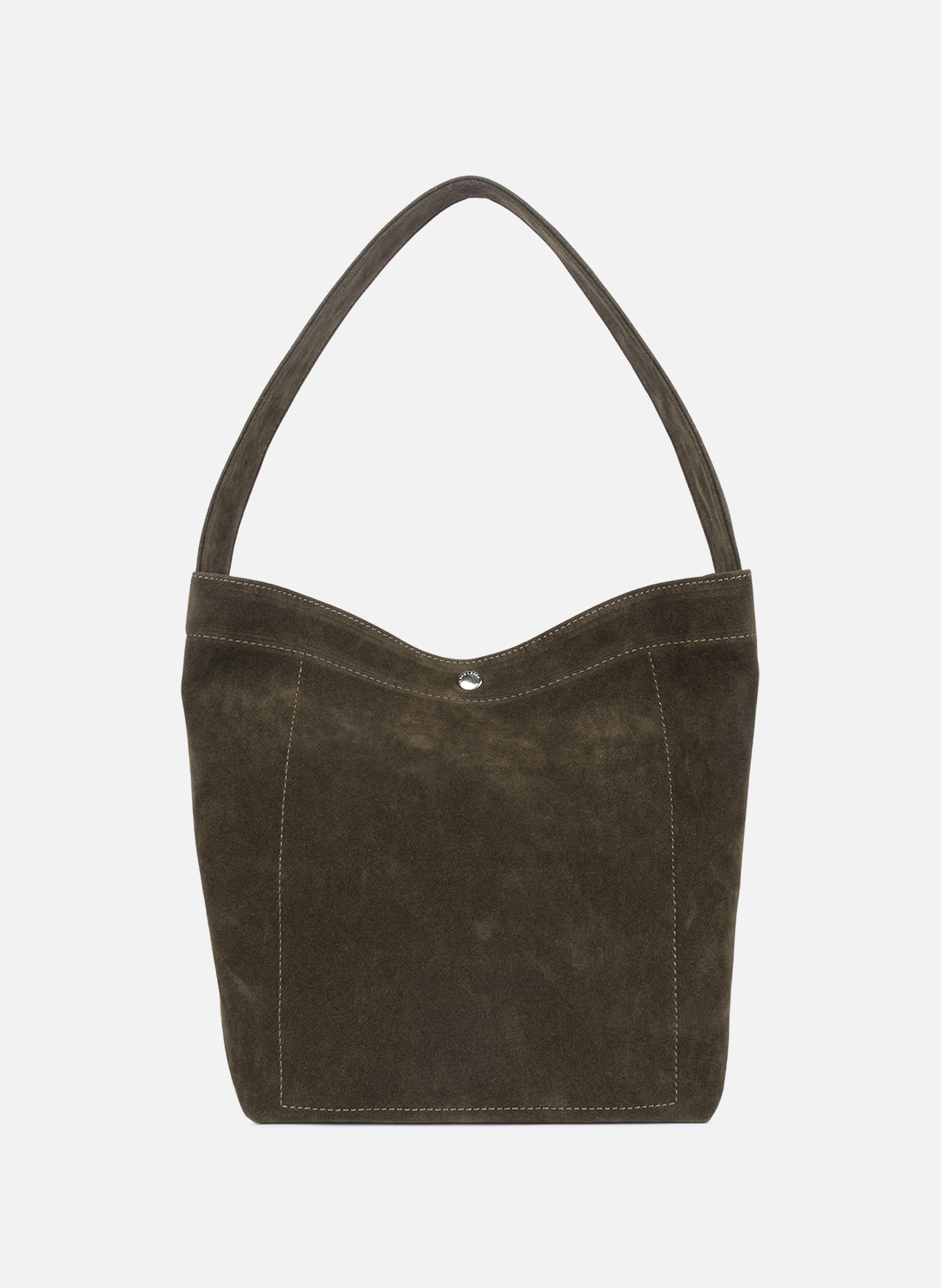 Mini sac seau - suédine kba LANCASTER Kaki