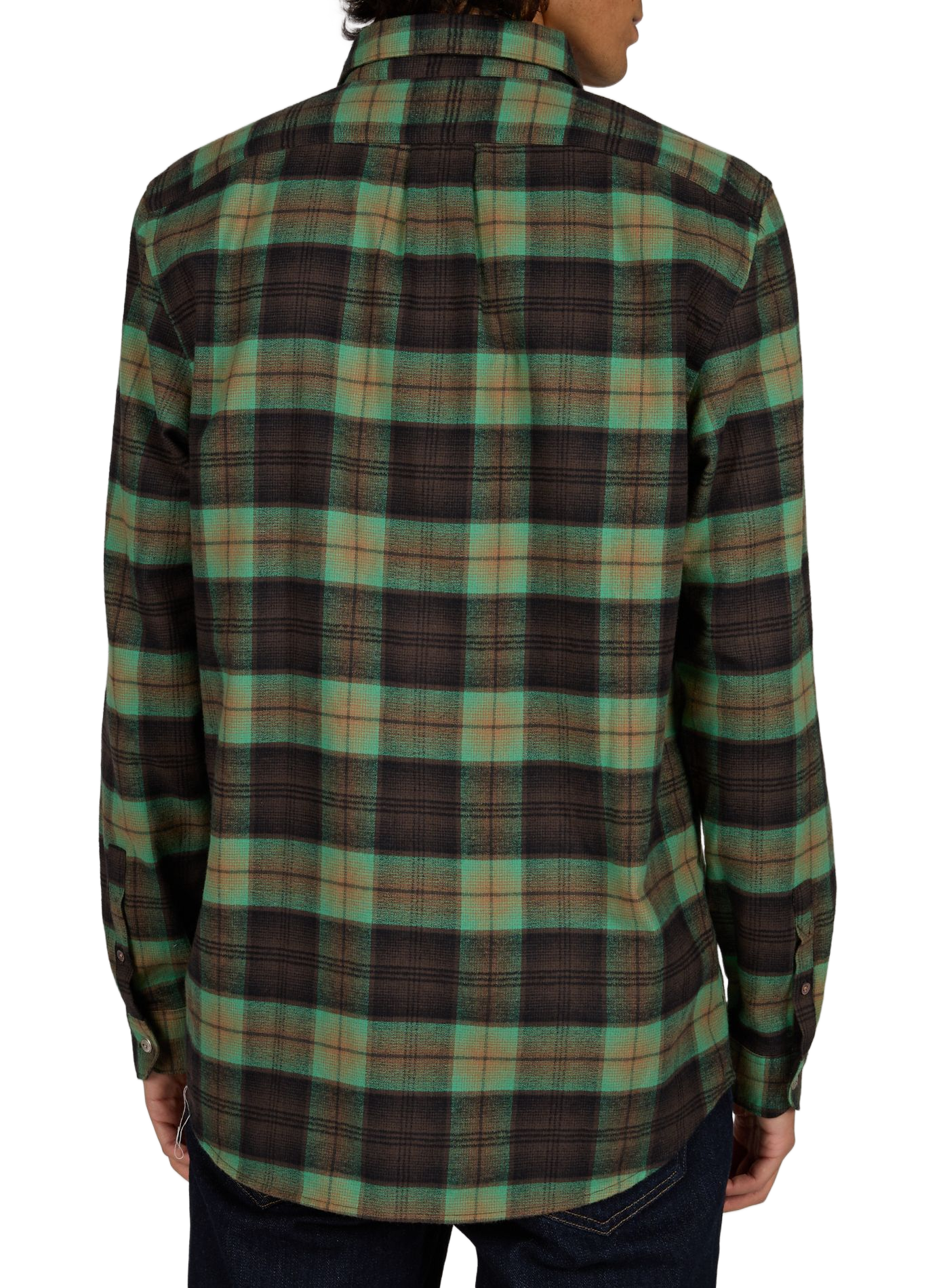 Cotton check shirt PAUL SMITH Green