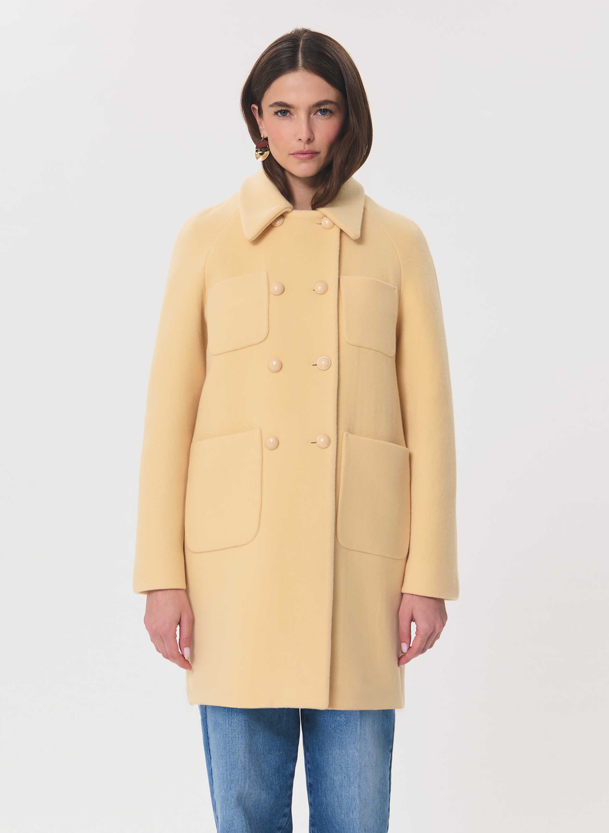 Manteau maryline TARA JARMON Jaune