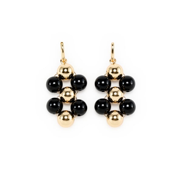 Boucles d'oreilles en perles fantaisies Boucles d'oreilles en perles fantaisies