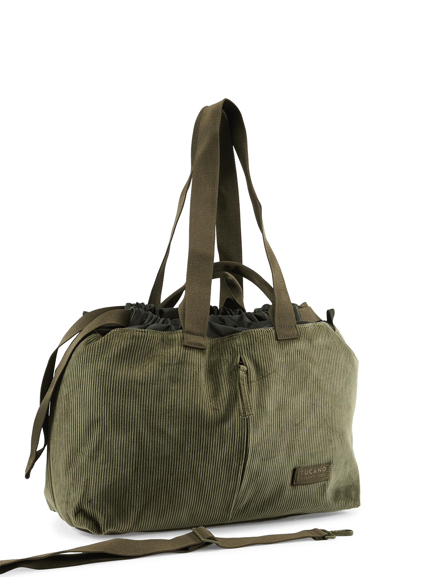 Shopper bag in cotone TUCANO Kaki