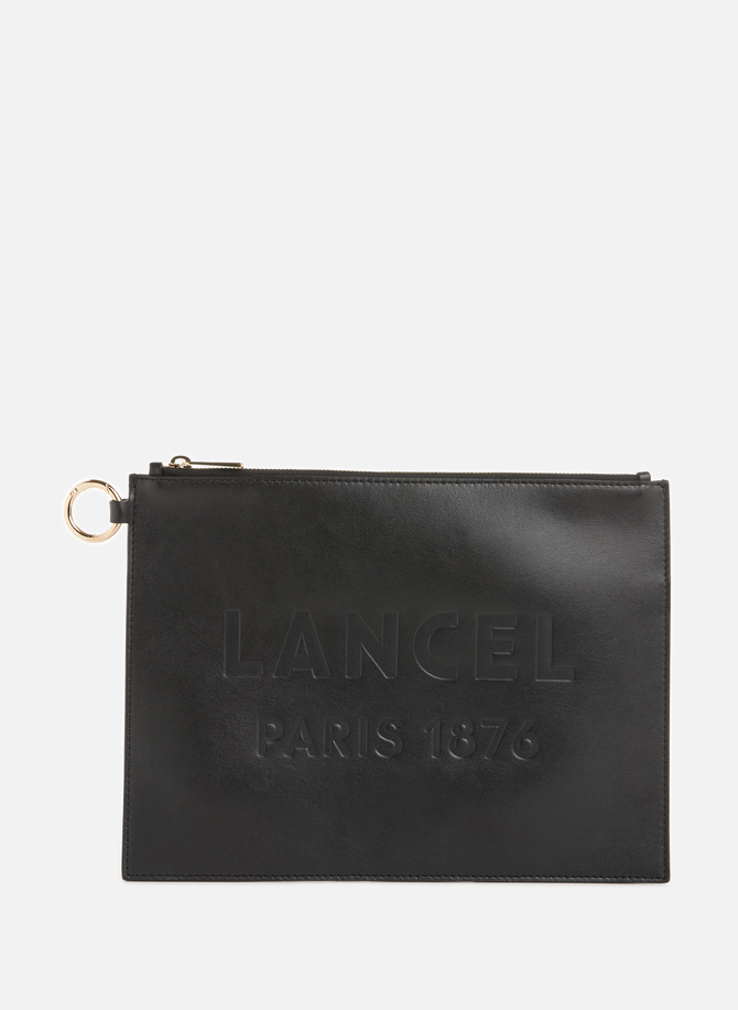 Essential L leather pouch LANCEL