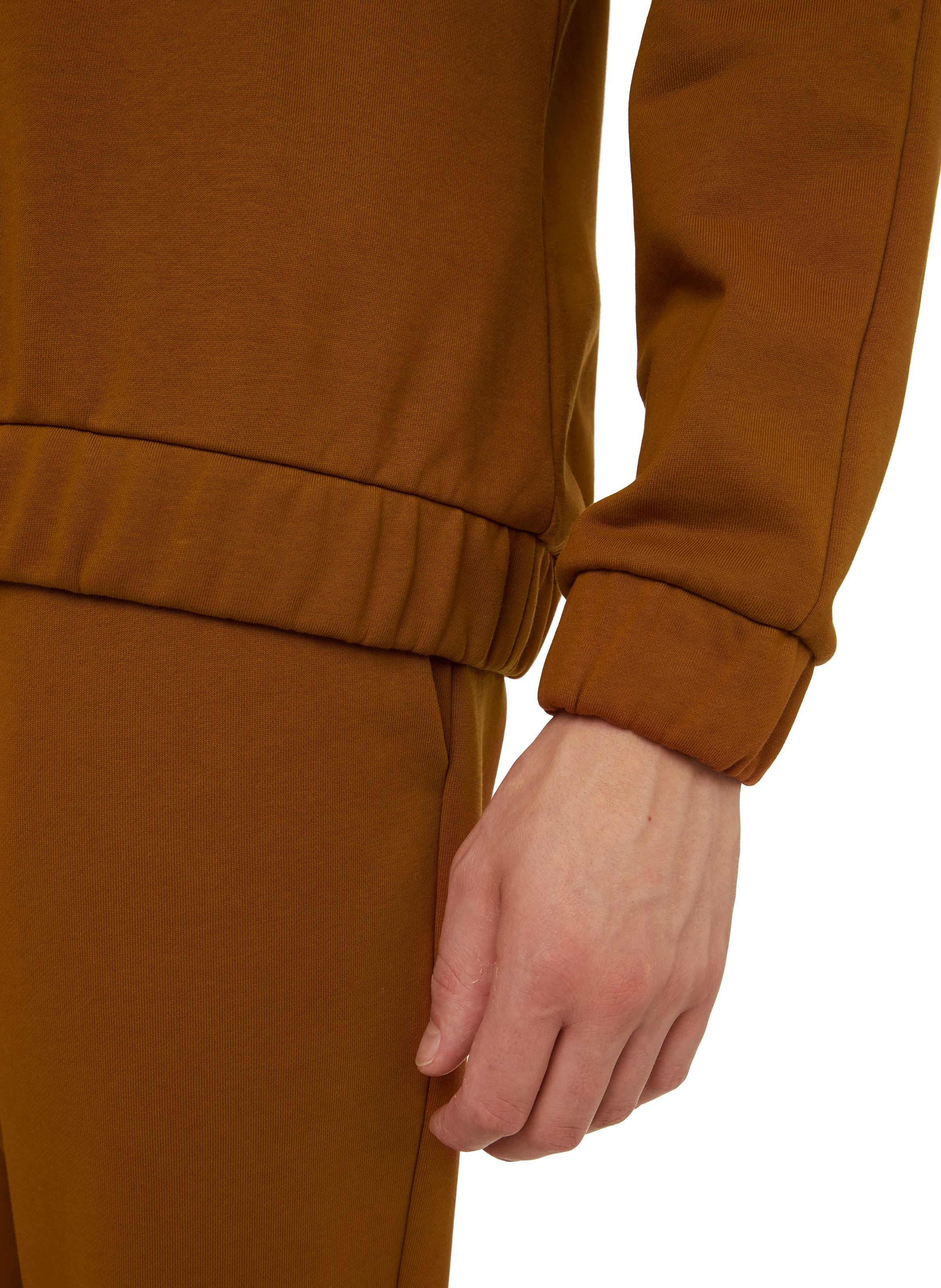 Sweatshirt en coton SAISON 1865 Marron