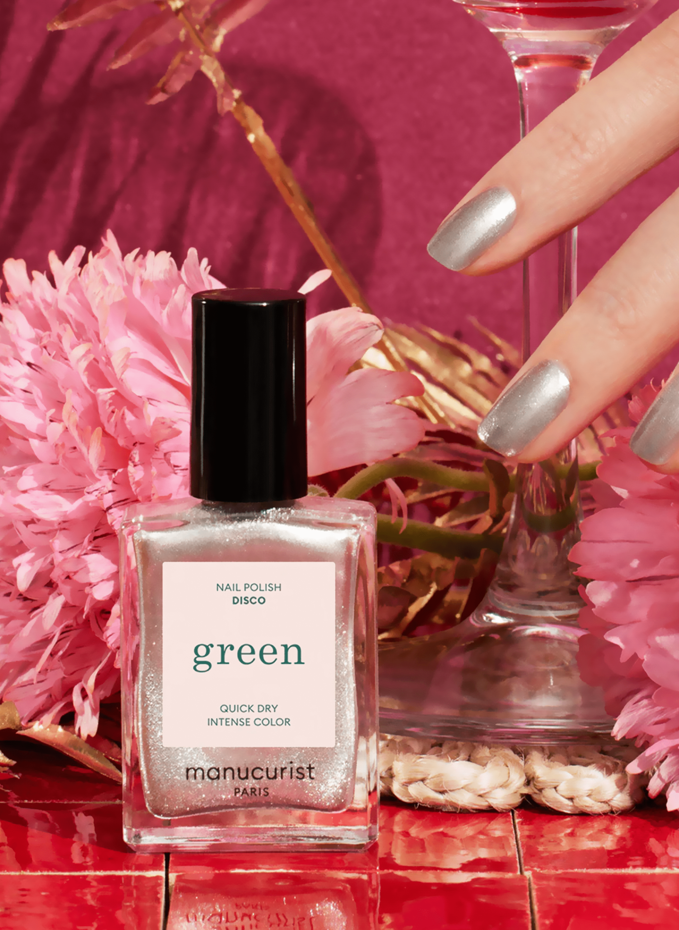 Vernis Green MANUCURIST Disco