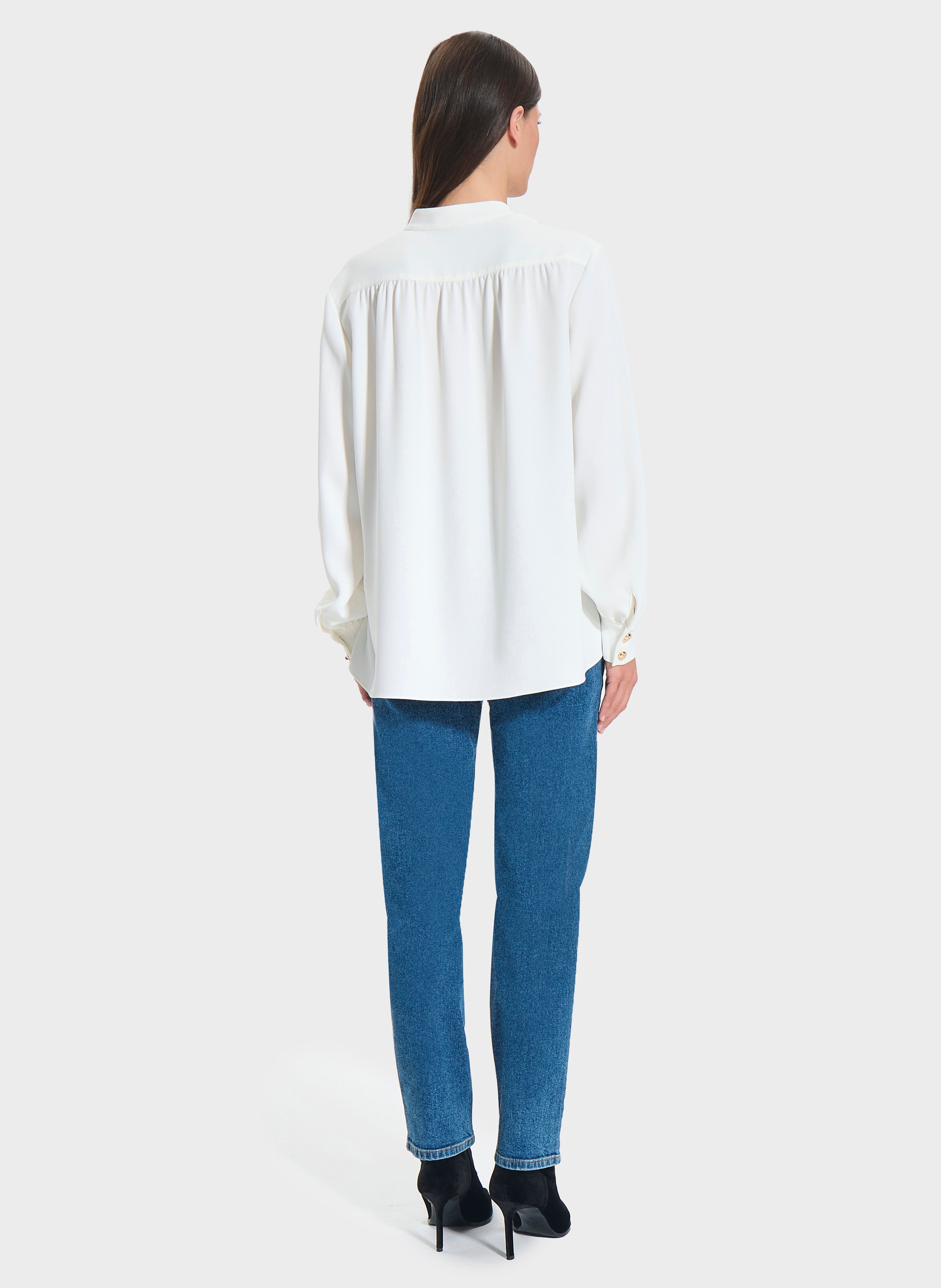 Top  tiberina ZAPA Blanc