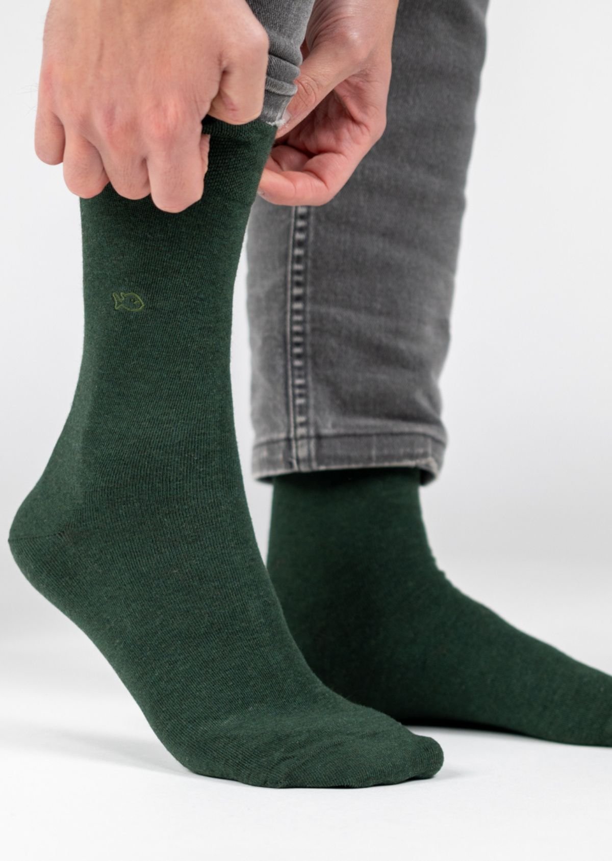 Chaussettes en bambou BILLYBELT Vert