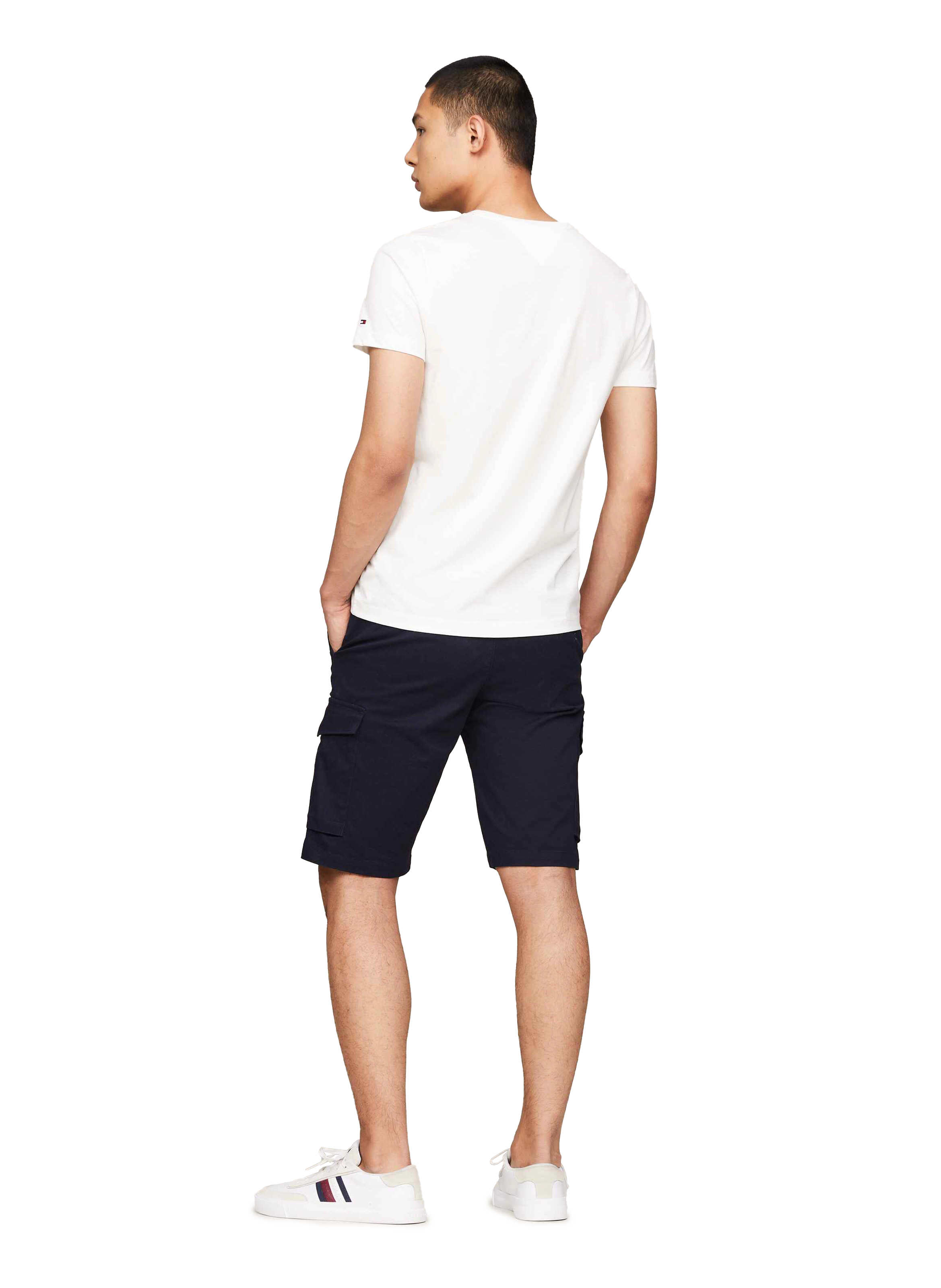 Organic cotton logo T-shirt TOMMY HILFIGER White