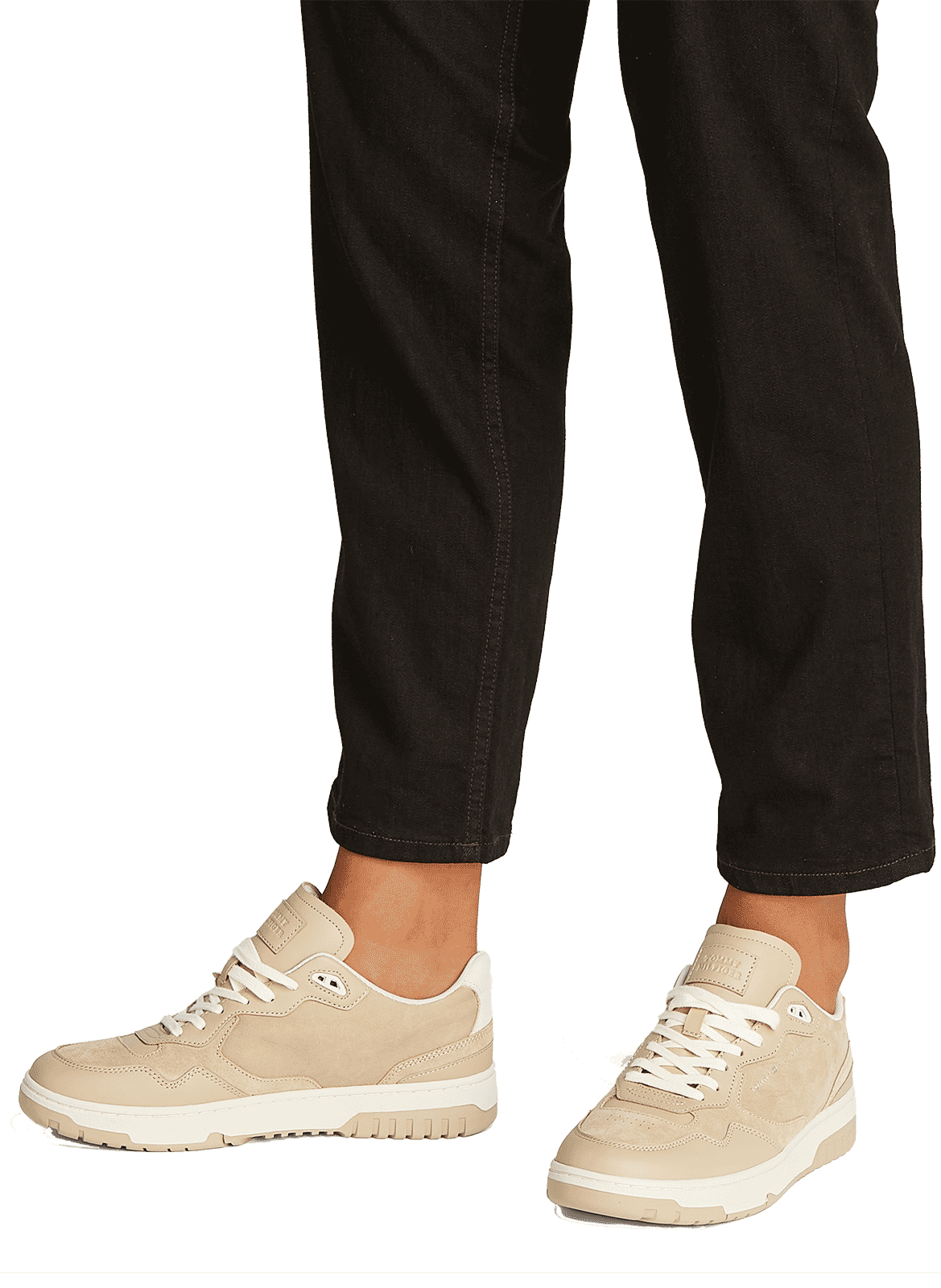 Baskets en daim  TOMMY HILFIGER Beige