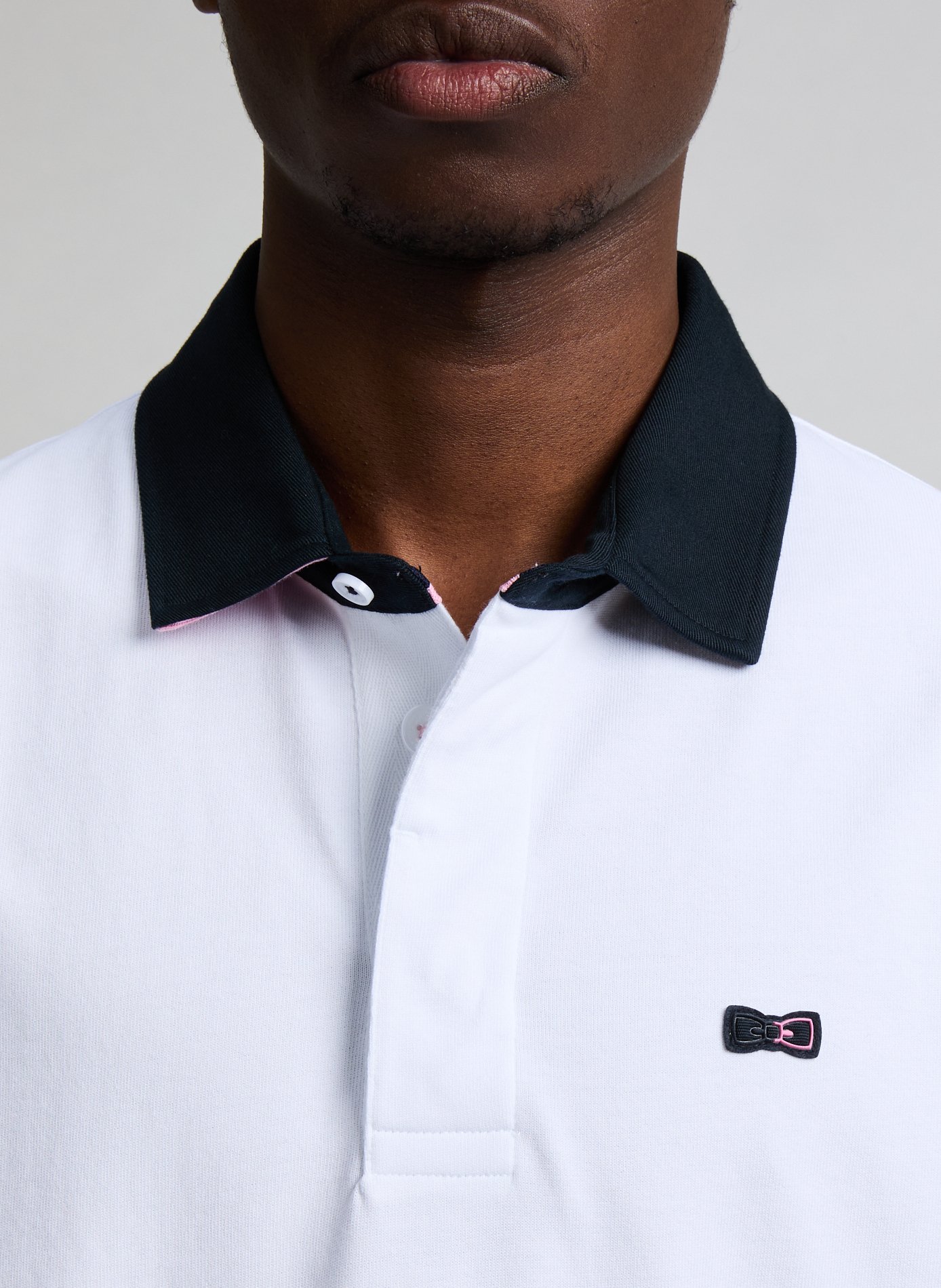 Polo en coton EDEN PARK Blanc