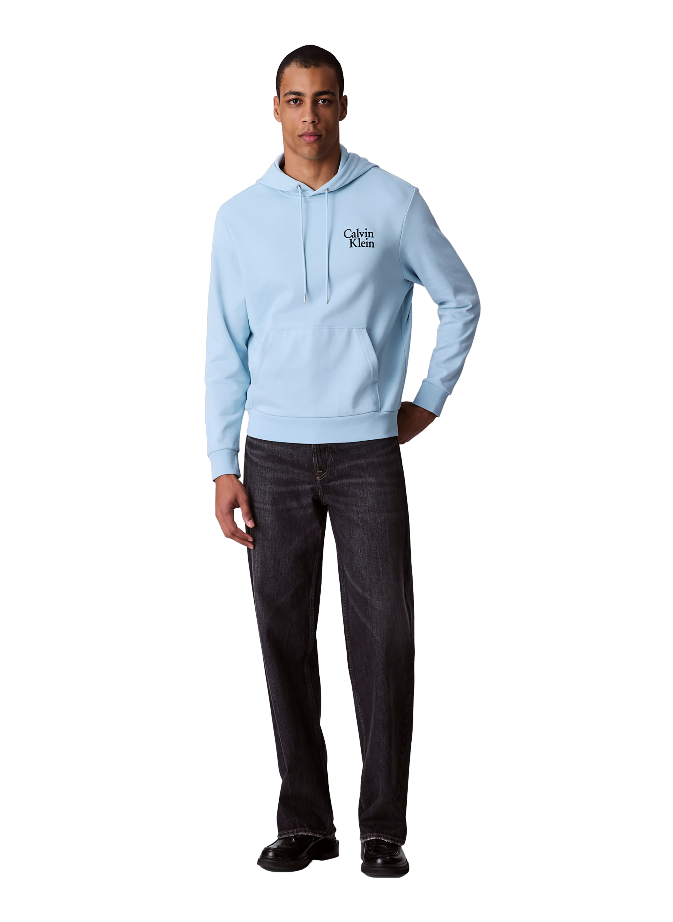 Cotton hoodie CALVIN KLEIN Blue