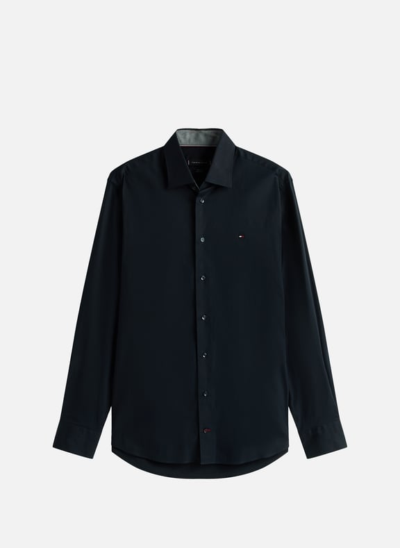 Chemise en coton Bleu by TOMMY HILFIGER TOMMY HILFIGER Chemise en coton Bleu