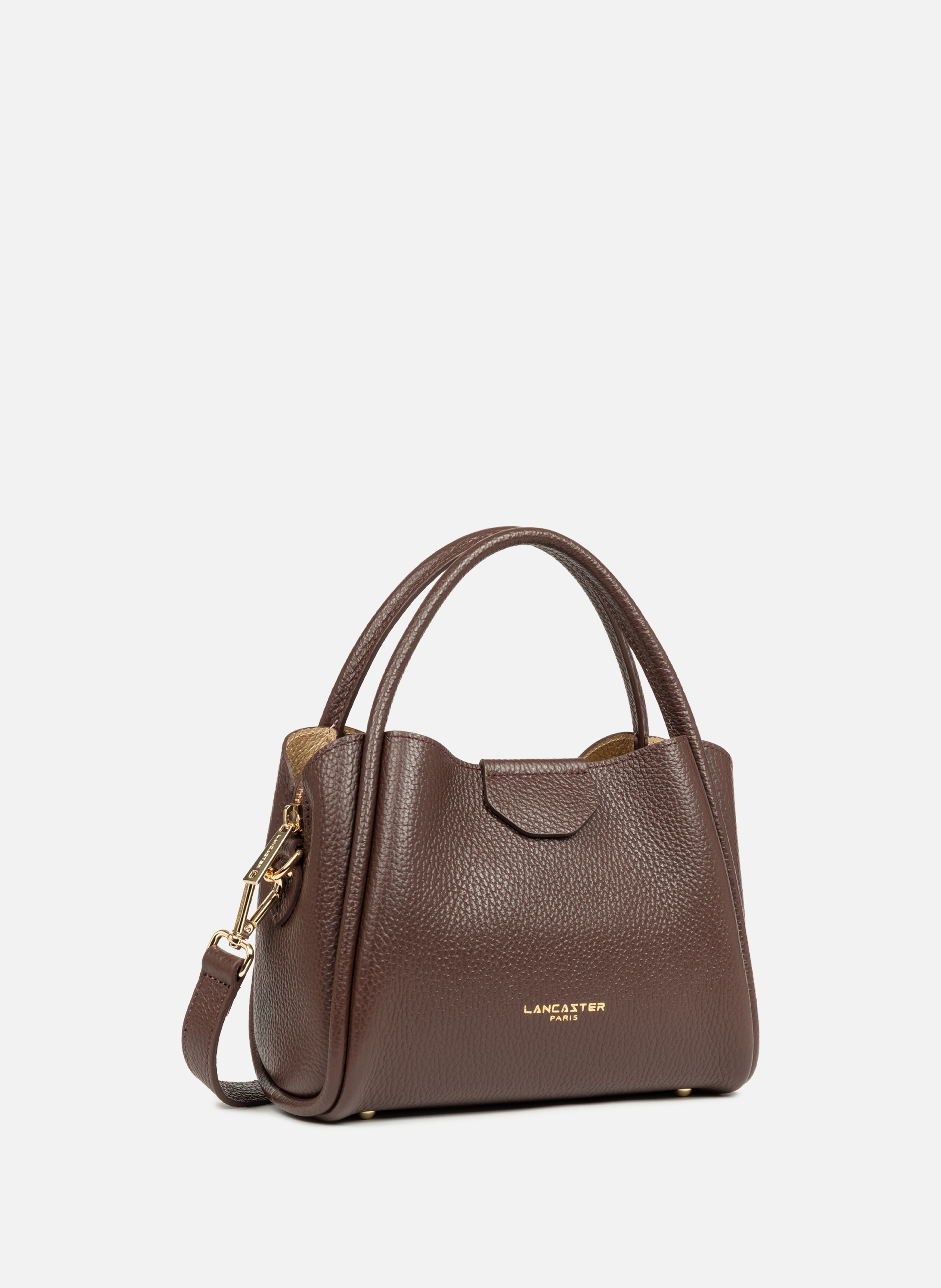 Petit sac à main - ida double LANCASTER Marron