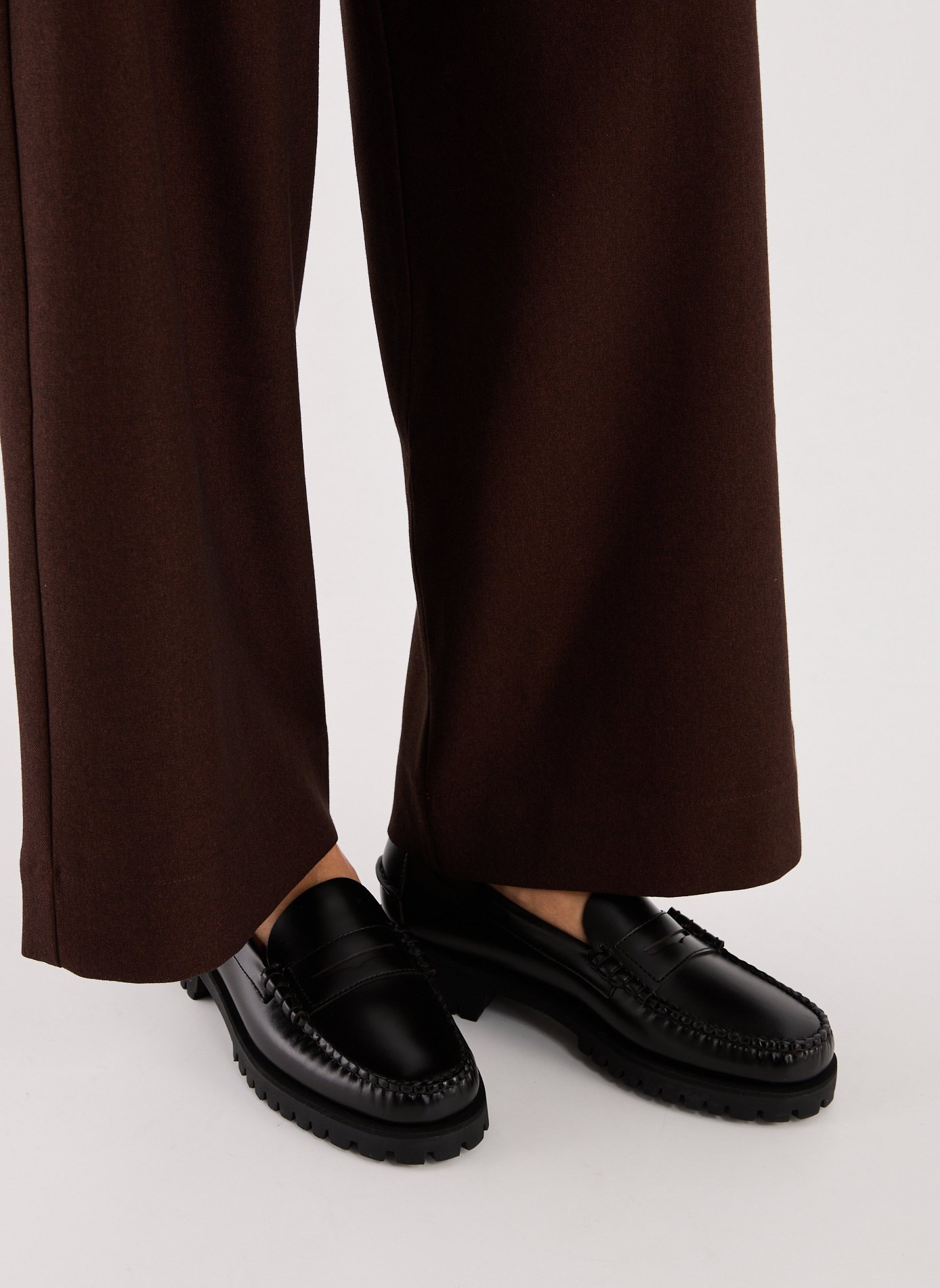 Mocassins en cuir SEBAGO Noir