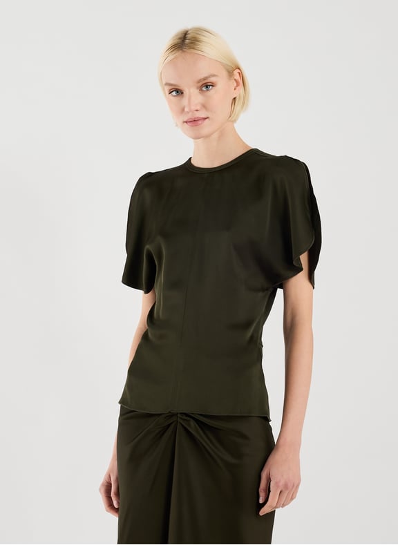Fitted top Green by VICTORIA BECKHAM VICTORIA BECKHAM Fitted top Green