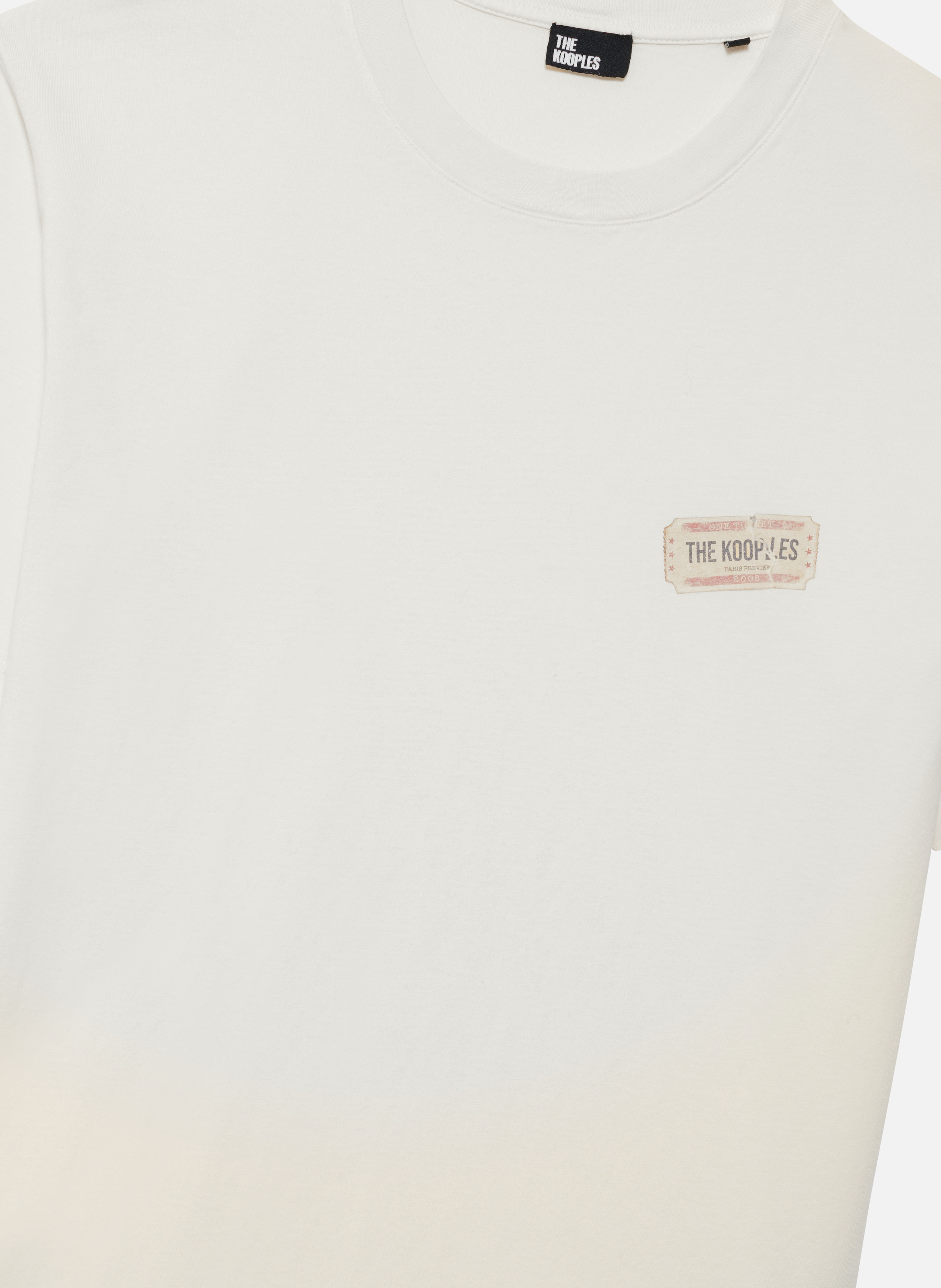 T-shirt avec sérigraphie THE KOOPLES Beige