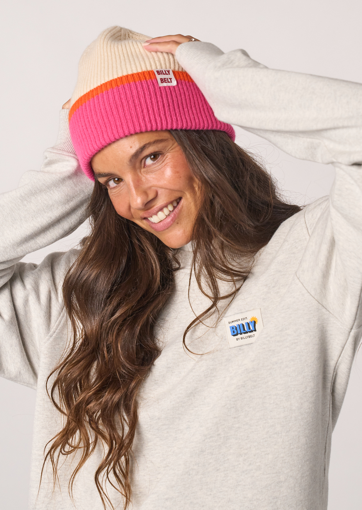 Bonnet en laine BILLYBELT Beige