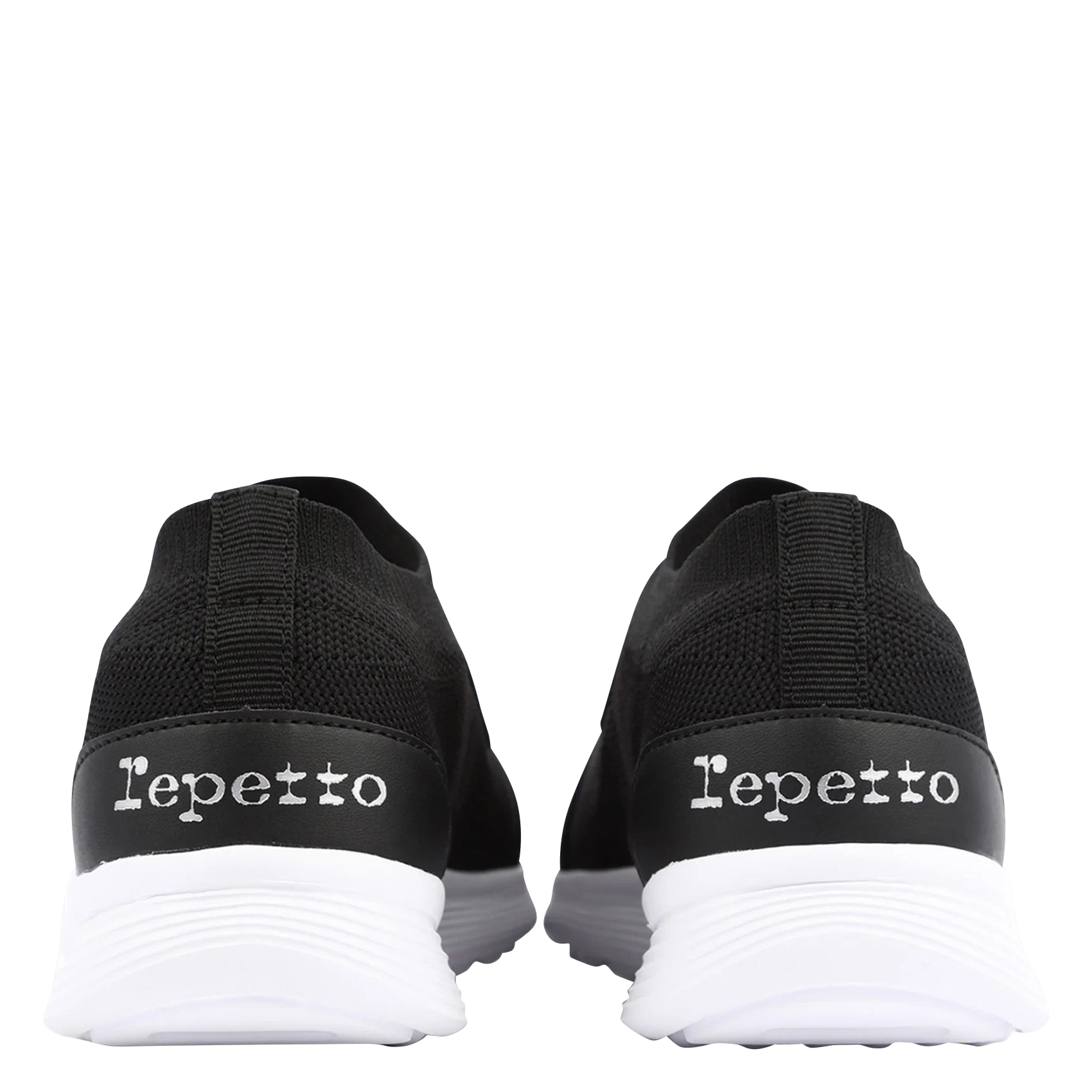 Baskets basses en maille stretch REPETTO Noir