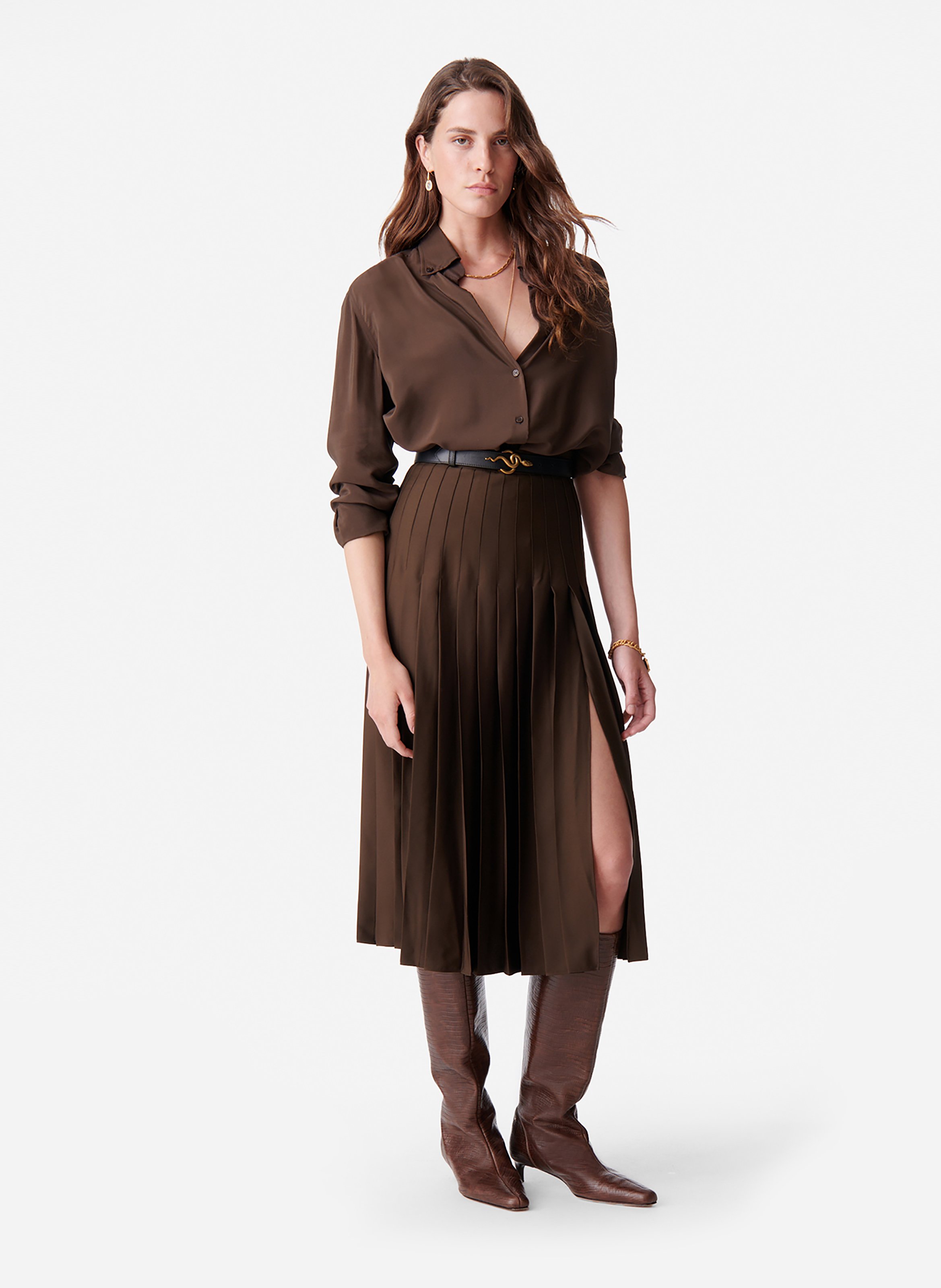 Jupe Deesse VANESSA BRUNO Marron