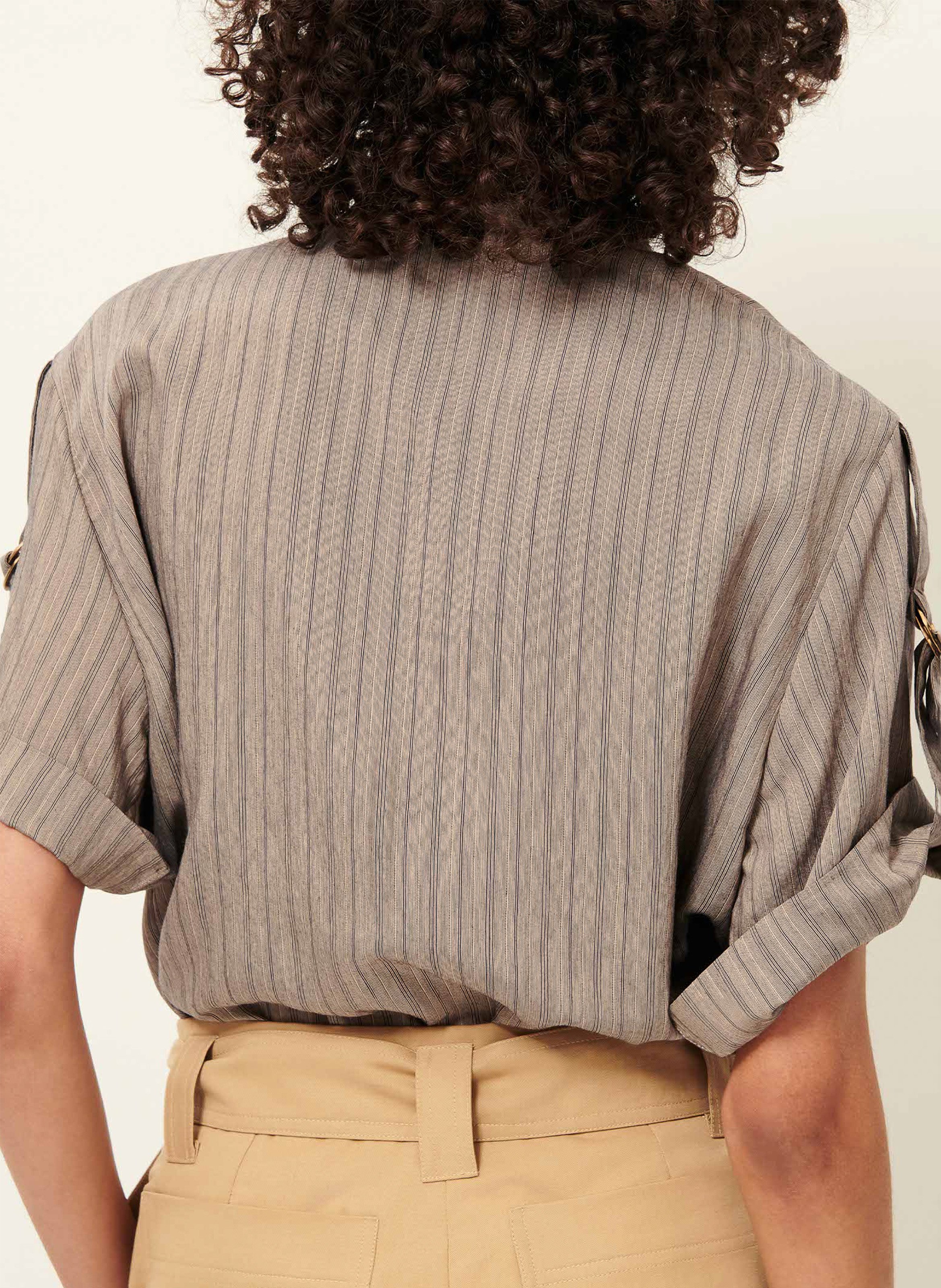 Chemise col classique safara SESSUN Beige