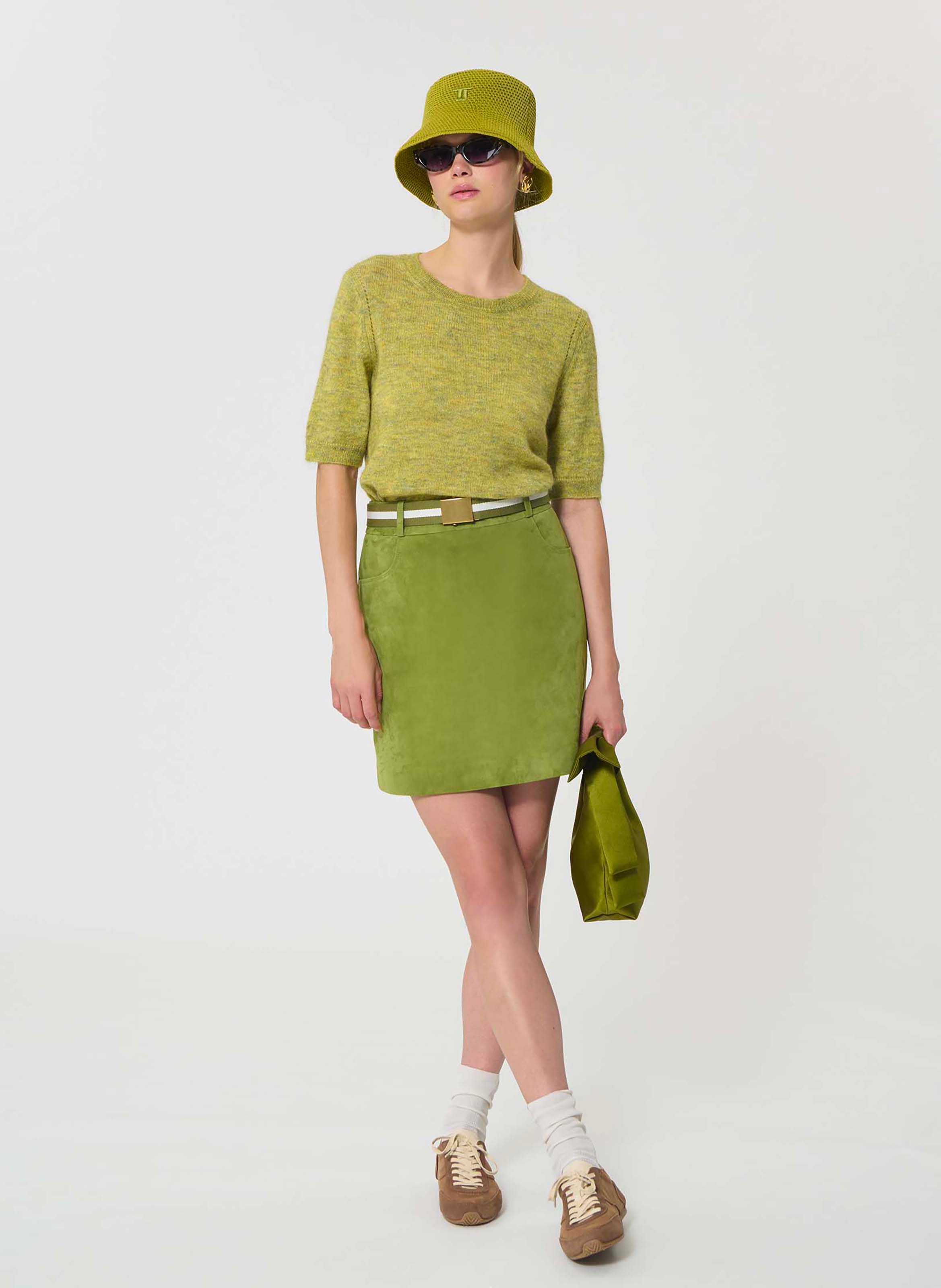 Jupe janice TARA JARMON Vert