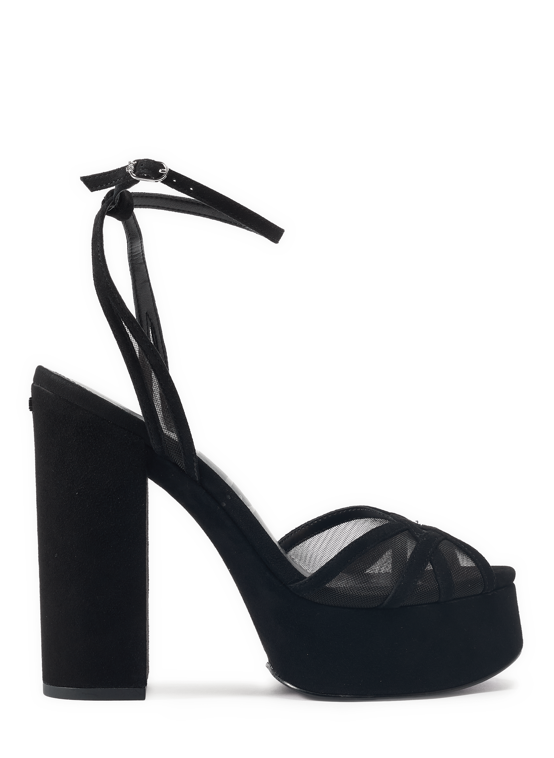 Suede Sandy Pumps SAM EDELMAN Black