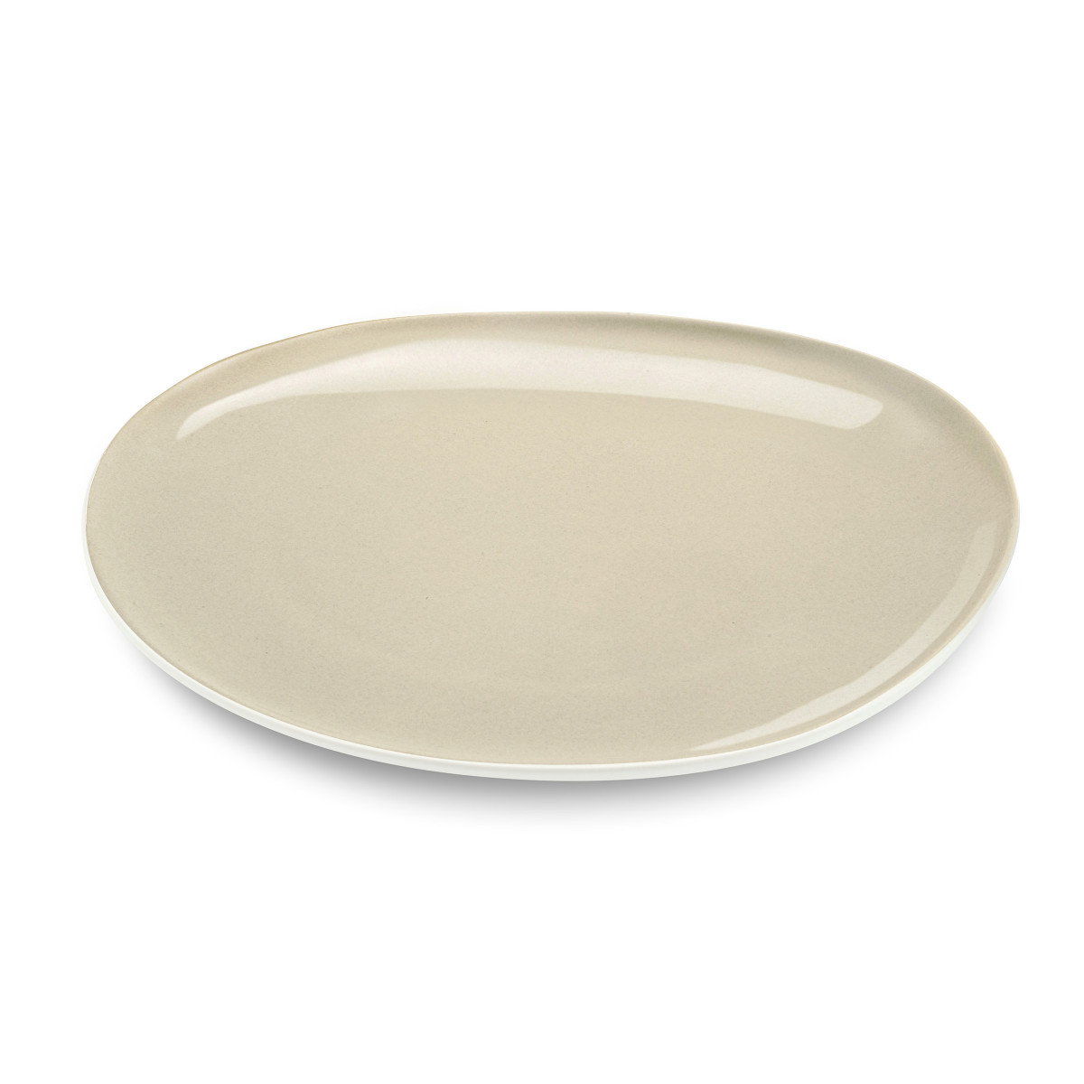 Oslo blanc - assiette plate 28 cm (lot de 6) MEDARD DE NOBLAT Blanc