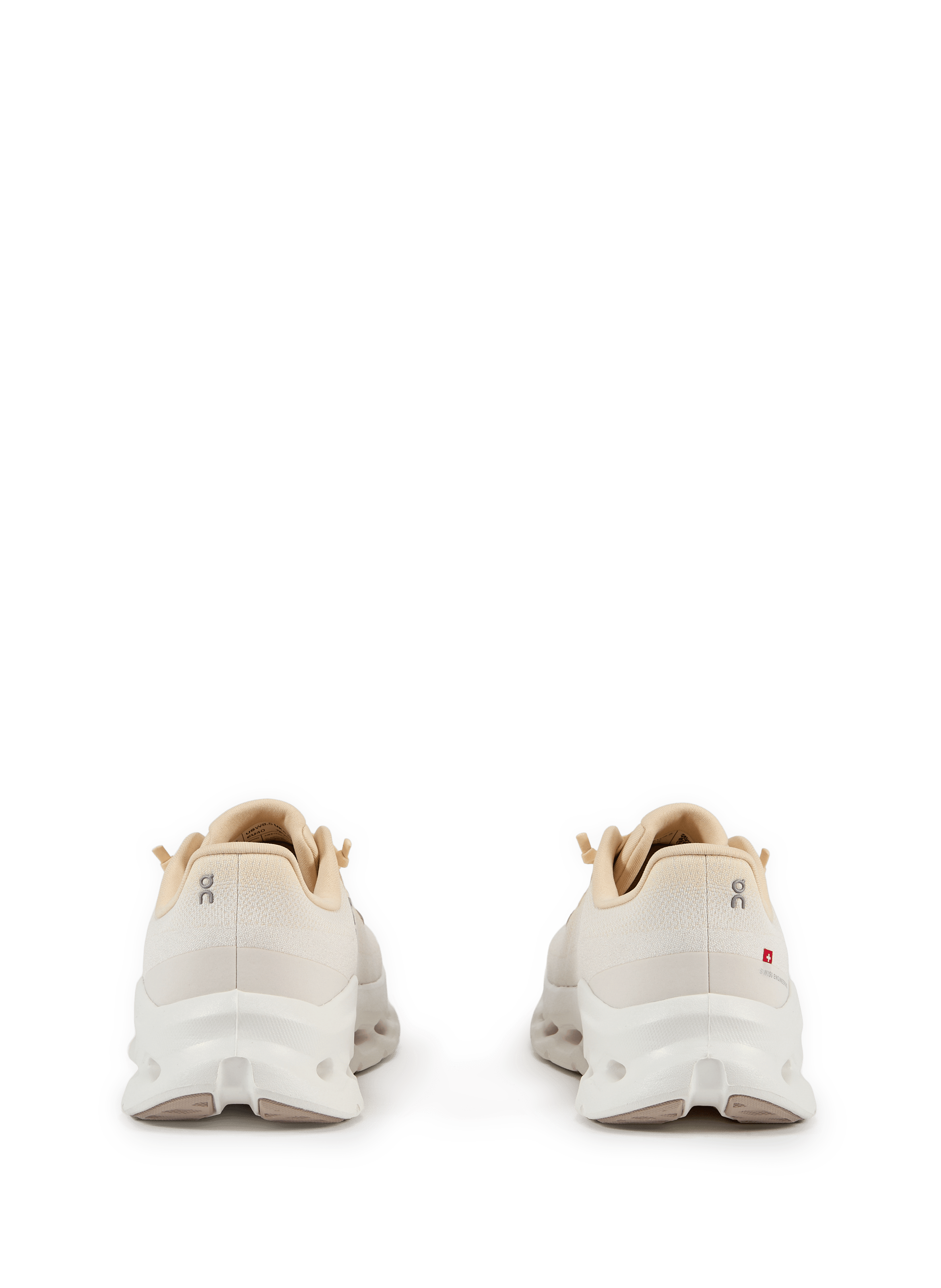 Low-top Cloudtilt sneakers with wedge soles ON RUNNING Beige
