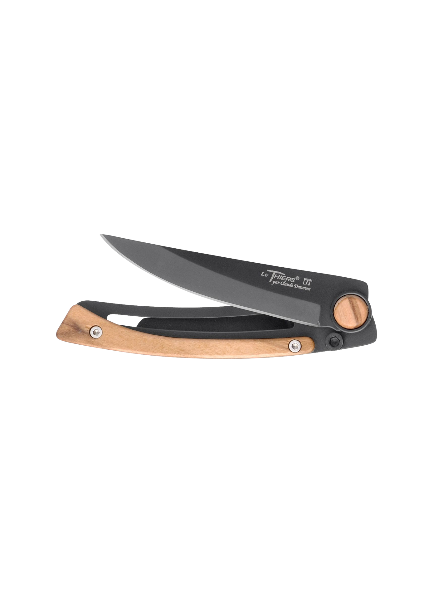 Pocket knife Liner Thiers DOZORME Brown