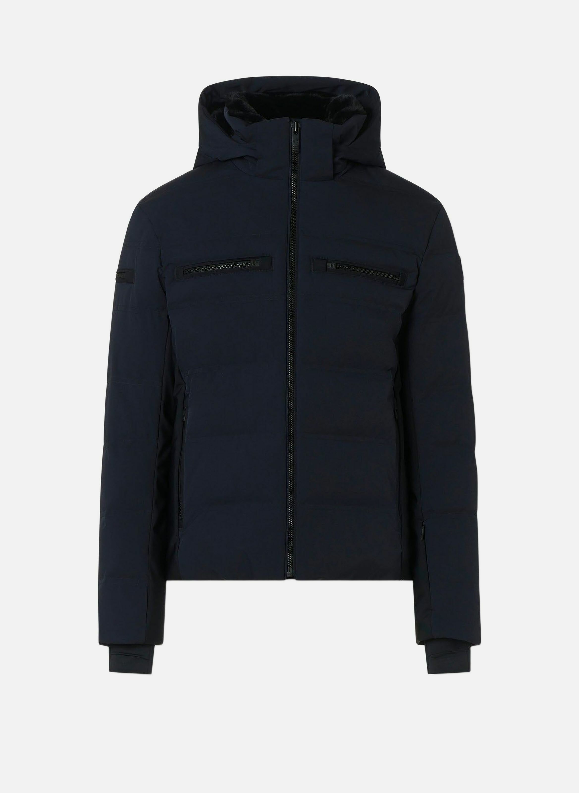 Veste de ski berlioz col montant coupe regular FUSALP Bleu
