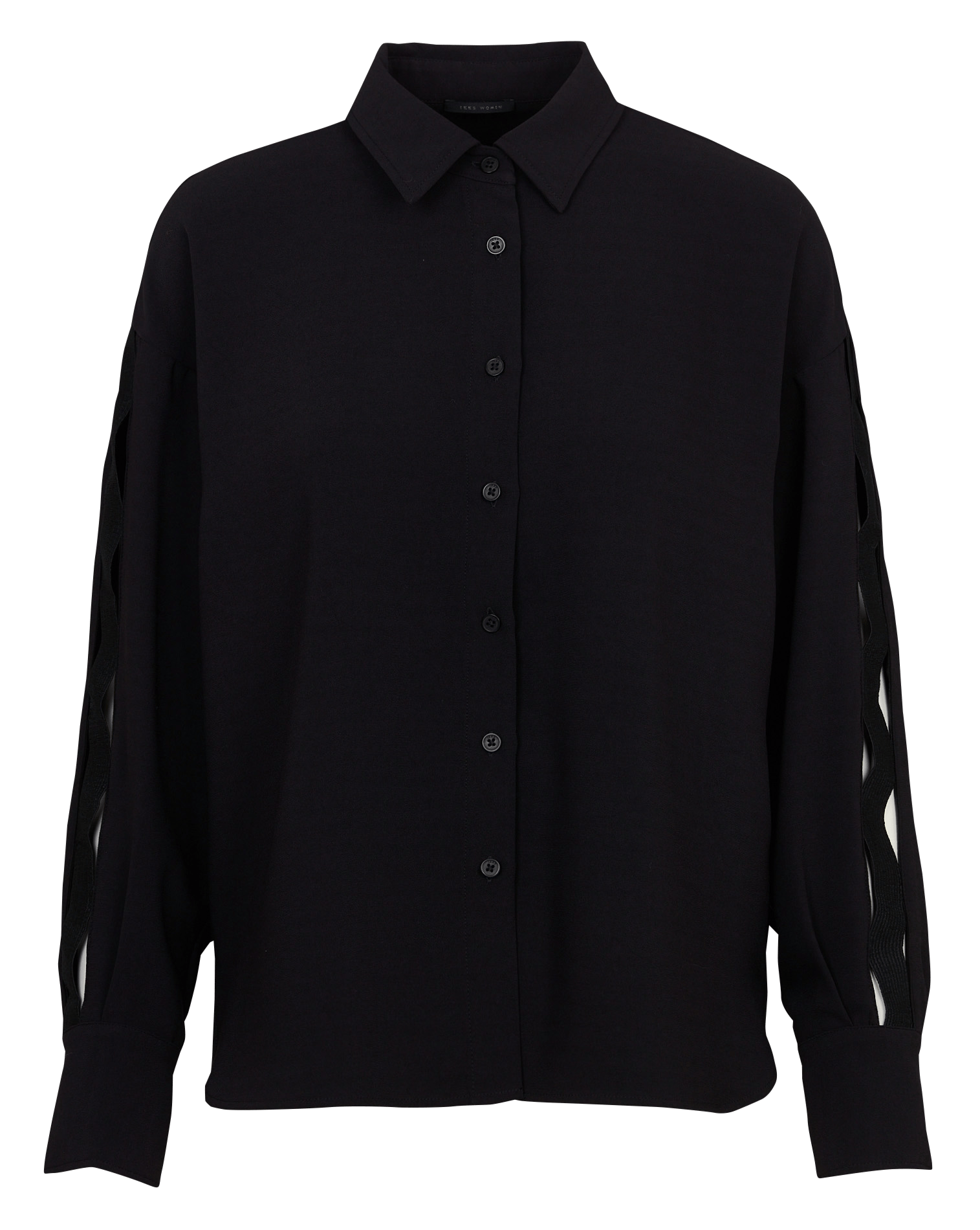 Chemise oversize col classique IKKS Noir