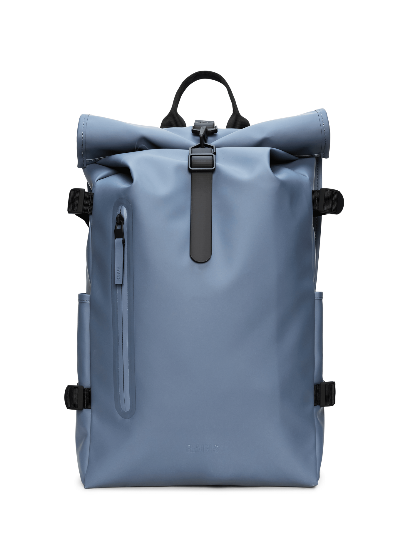 Mochila Rolltop Rucksack Grande RAINS Azul