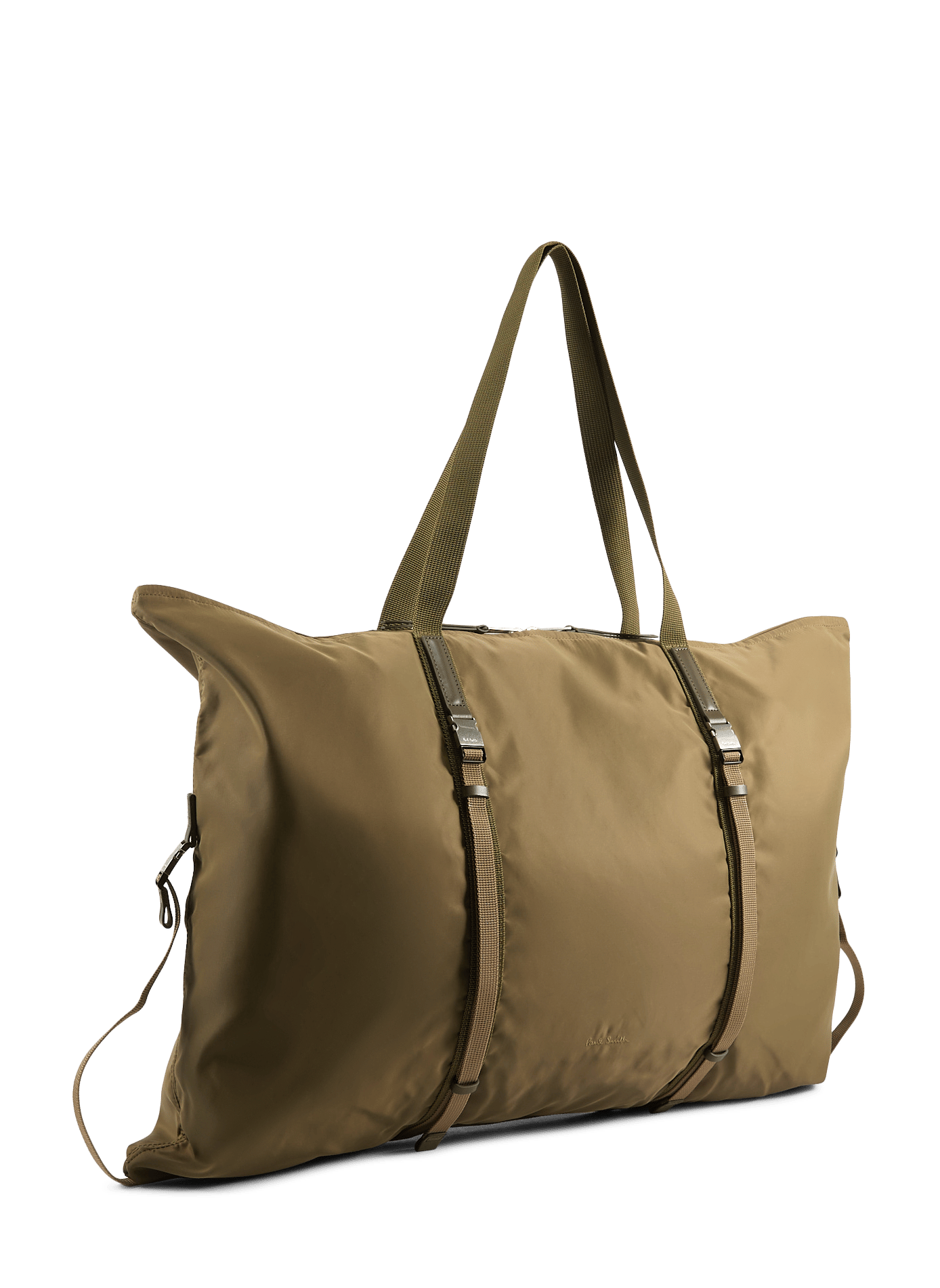 Sac de voyage à détails boucles et logo brodé PAUL SMITH Marron