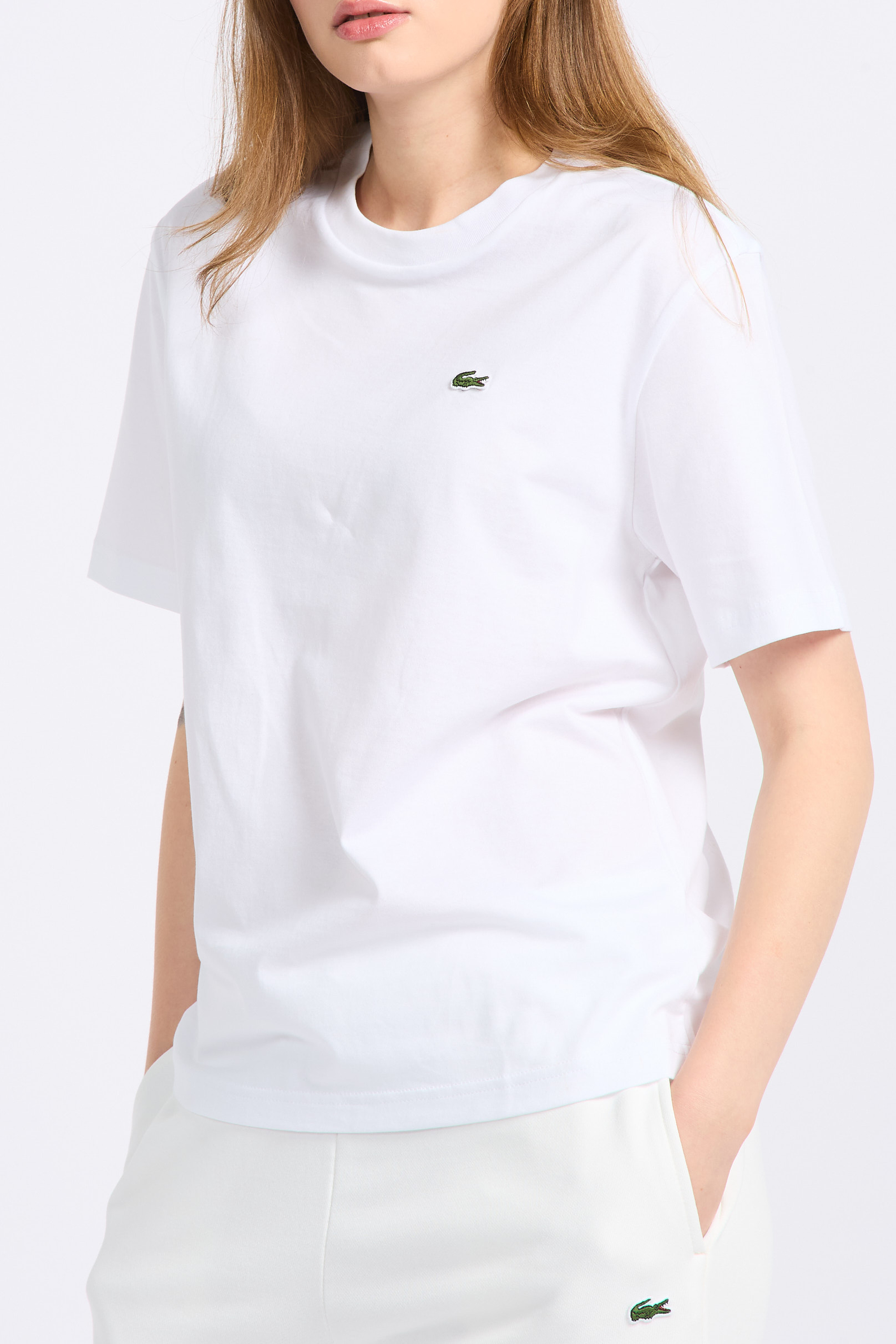 T-shirt LACOSTE Blanc