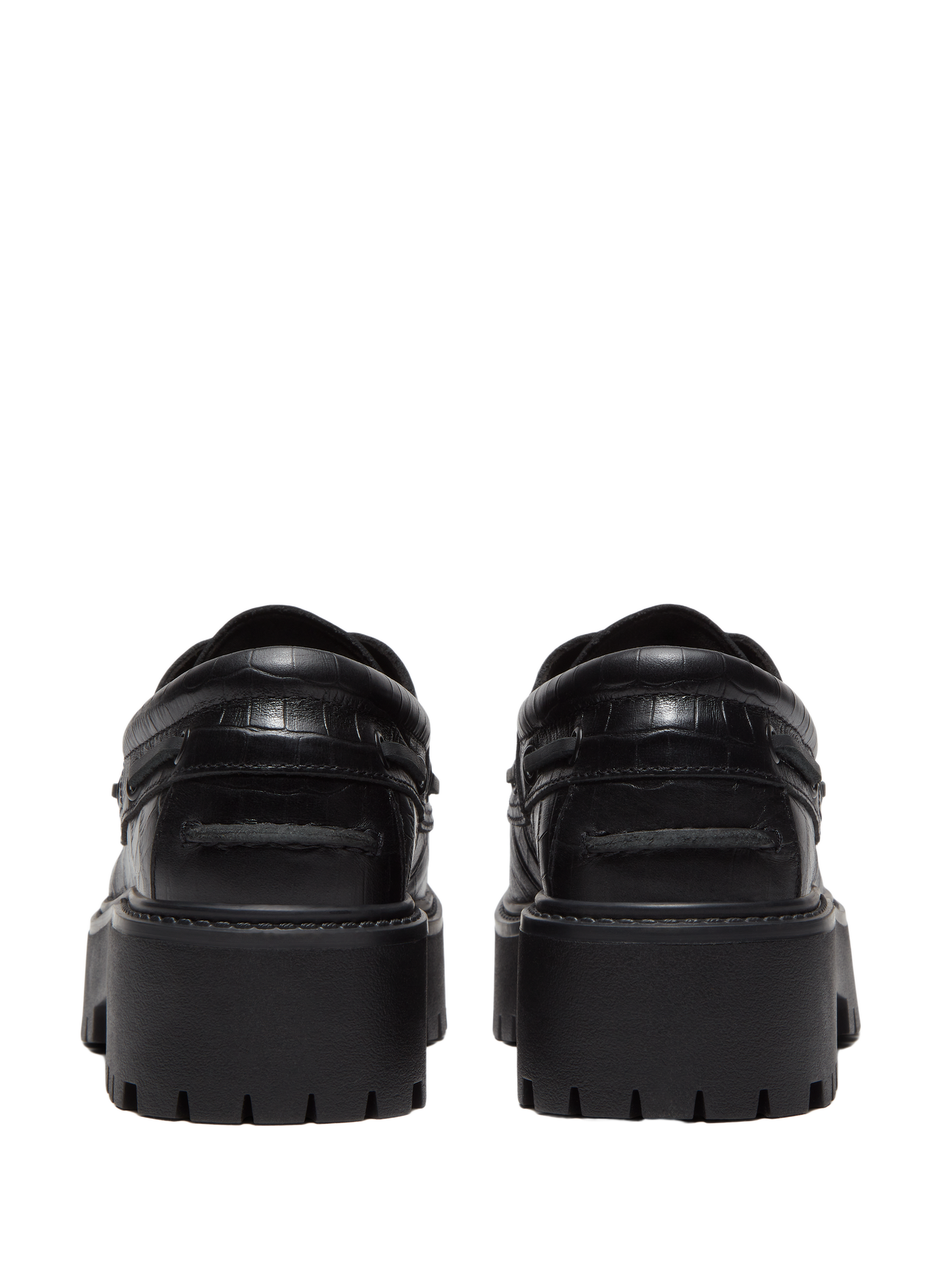 Mocassini tinta unita con suole carrarmato TIMBERLAND Nero