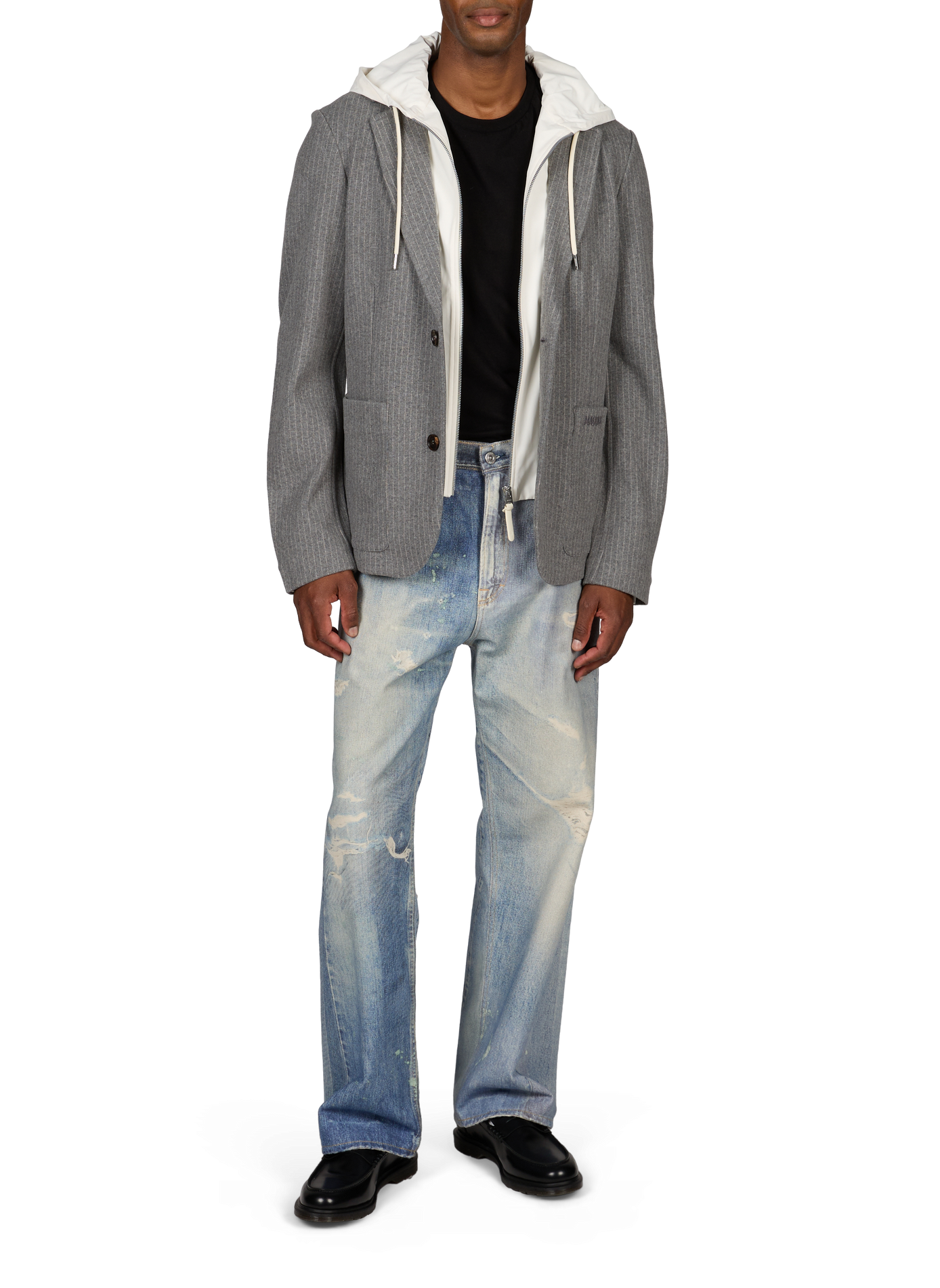 Blazer aus Baumwollmischung MACKAGE Grau