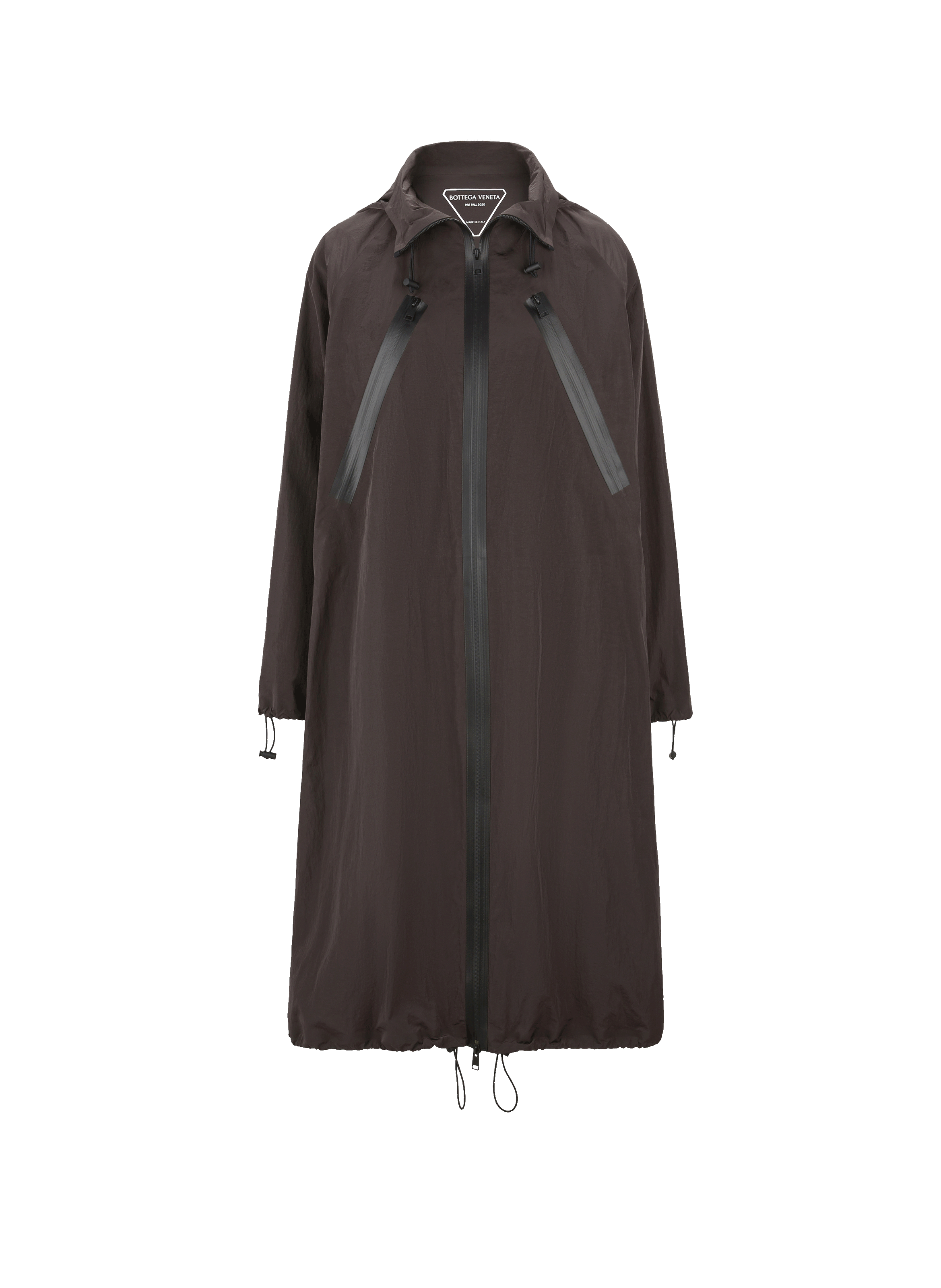 Veste longue imperméable BOTTEGA VENETA Marron