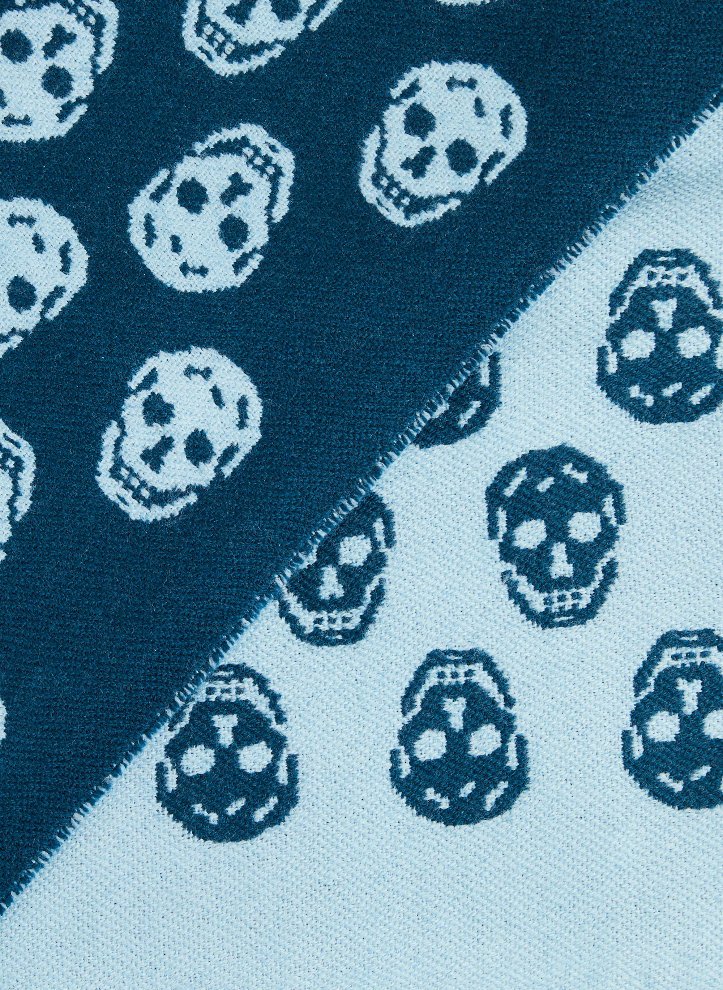 Echarpe Skull en laine