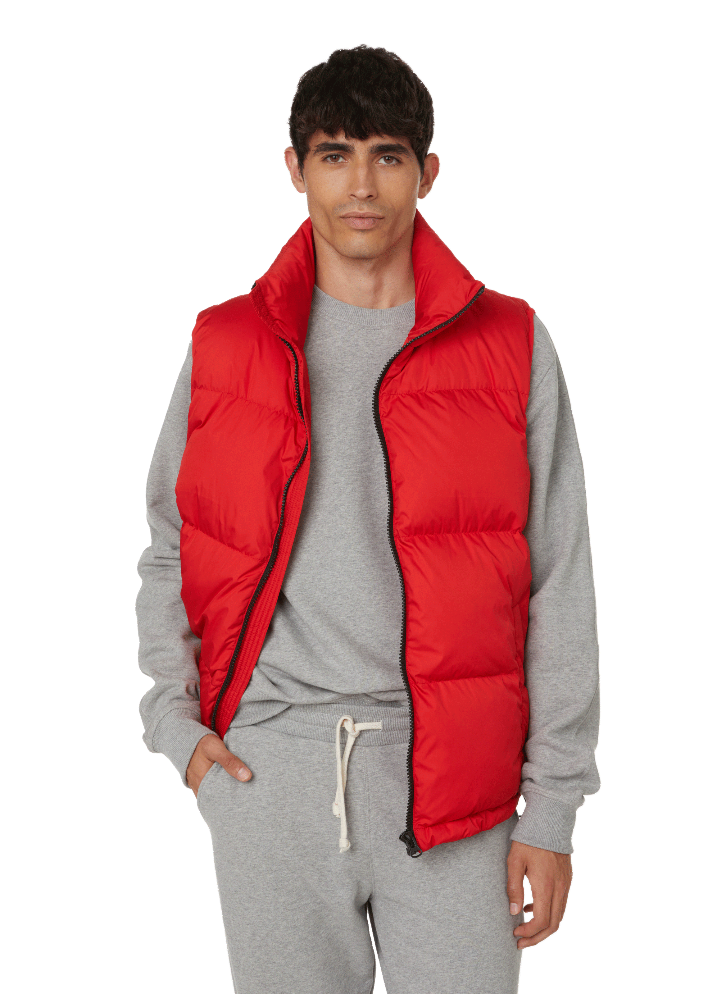 SAISON 1865 Sleeveless down jacket Red