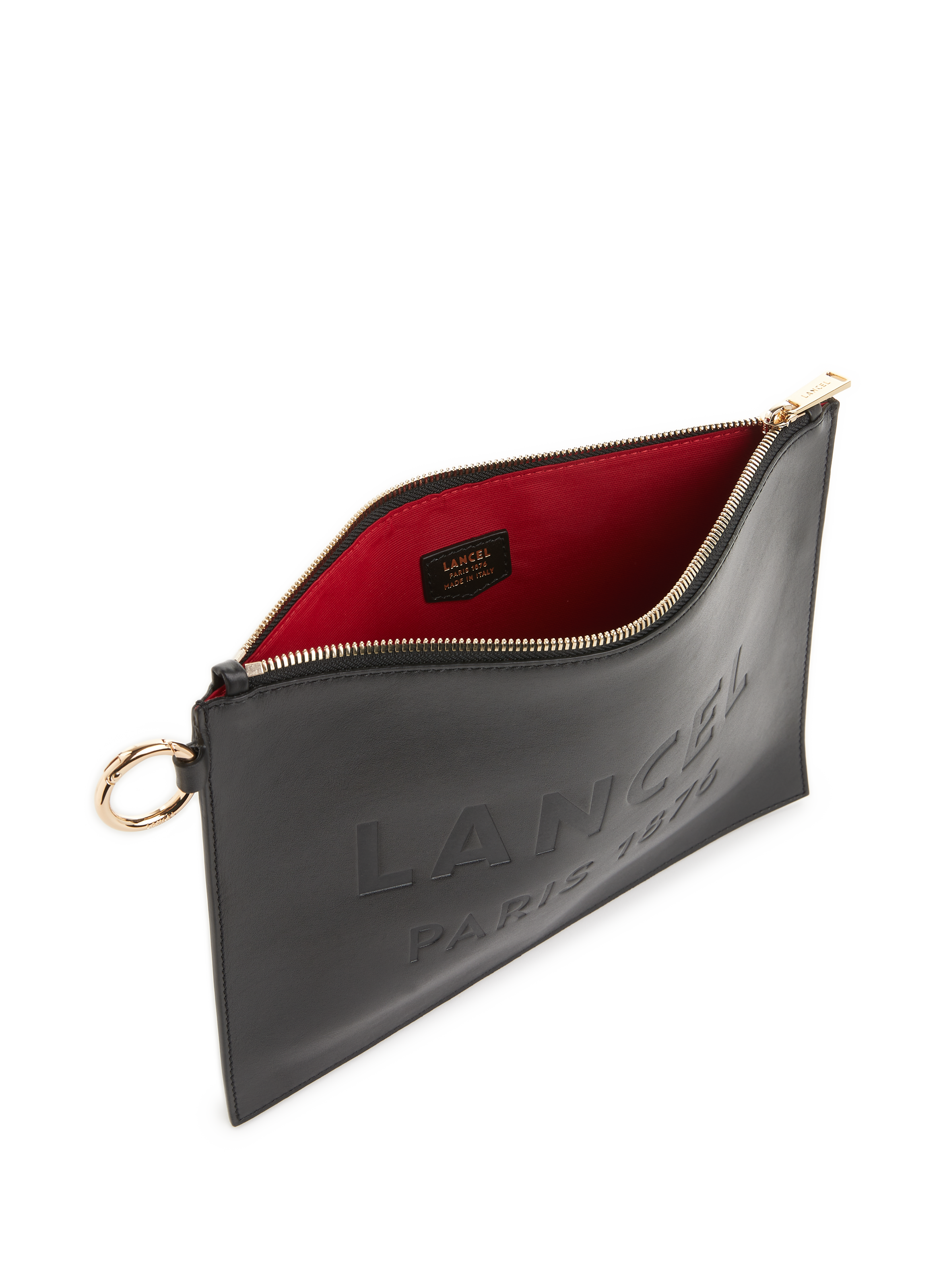 Pochette Essentiel L en cuir