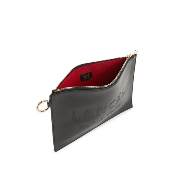 Pochette Essentiel L en cuir