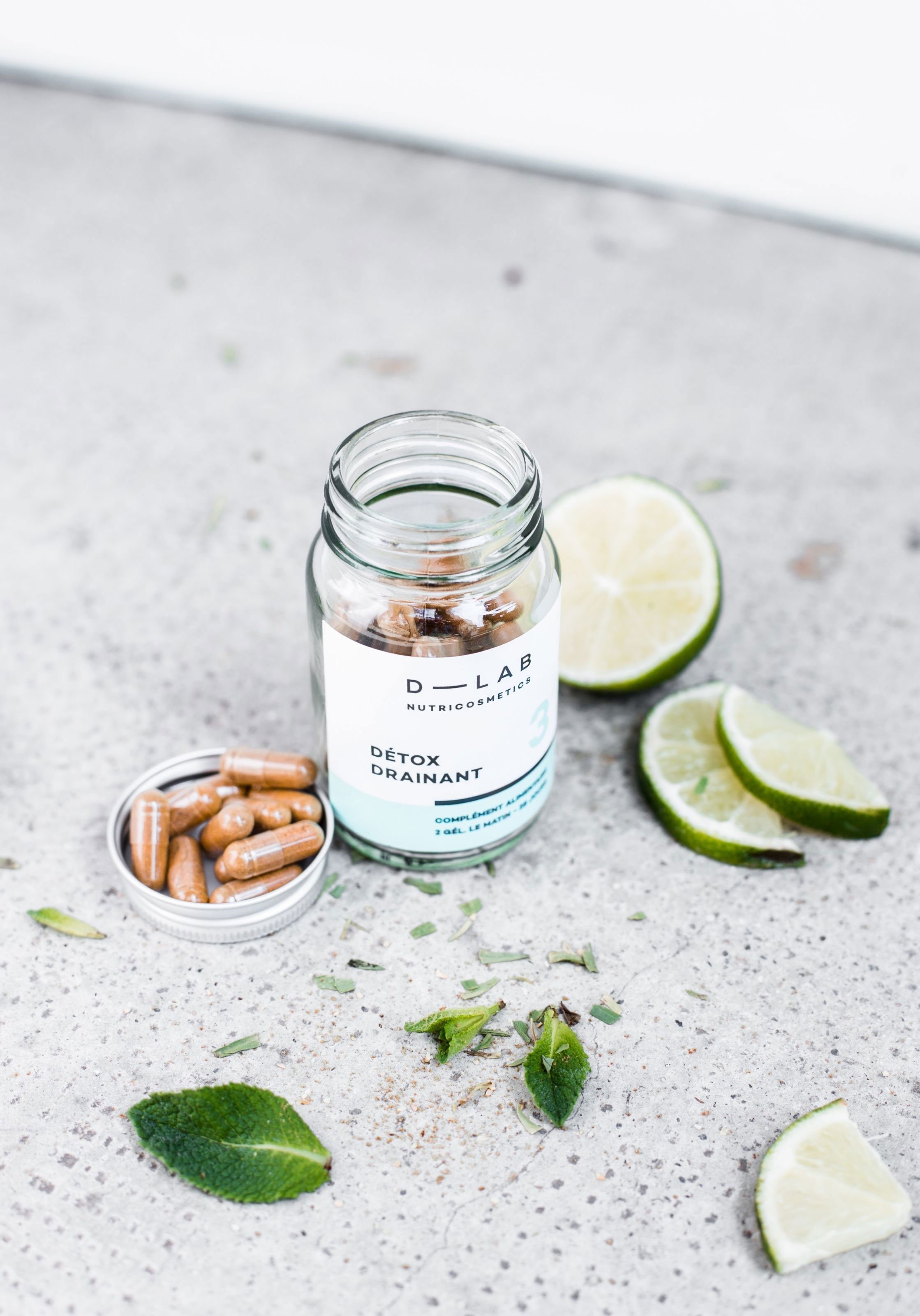 Draining Detox D-LAB NUTRICOSMETICS No color