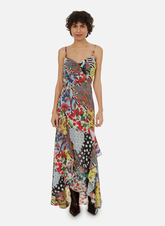 MOSCHINO JEANS printed long dress