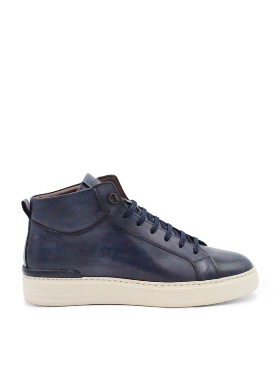 Sneaker cuir riva Bleu by FINSBURY FINSBURY Sneaker cuir riva Bleu