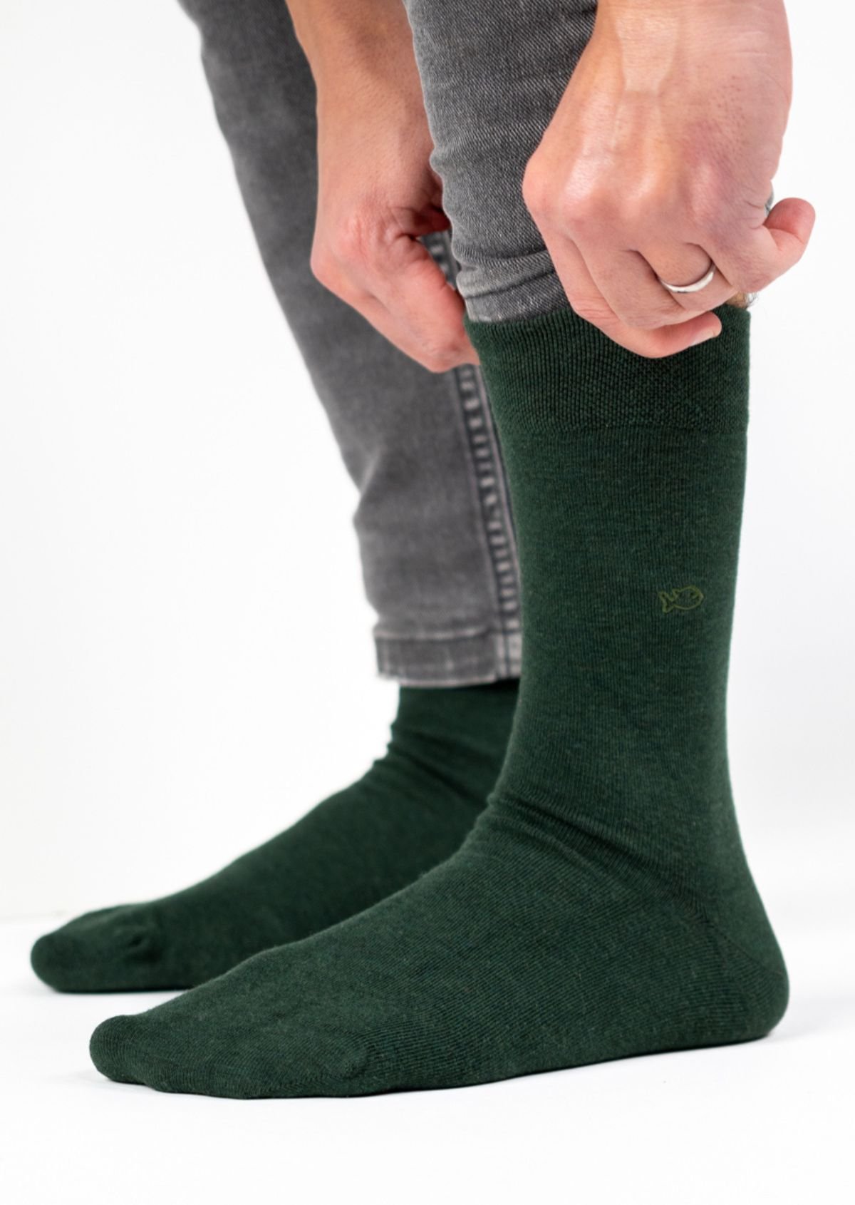 Chaussettes en bambou BILLYBELT Vert