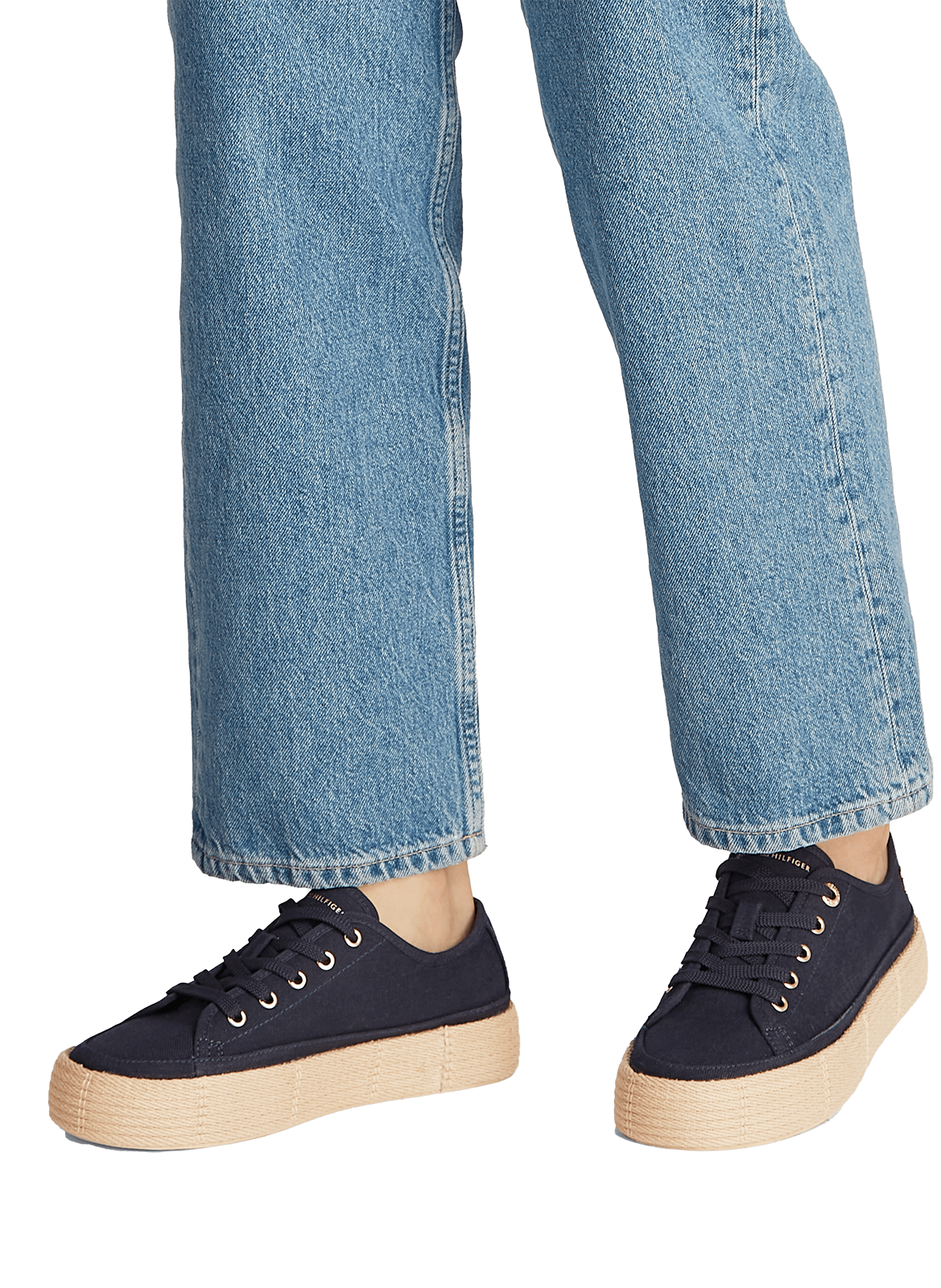 Baskets en toile TOMMY HILFIGER Bleu